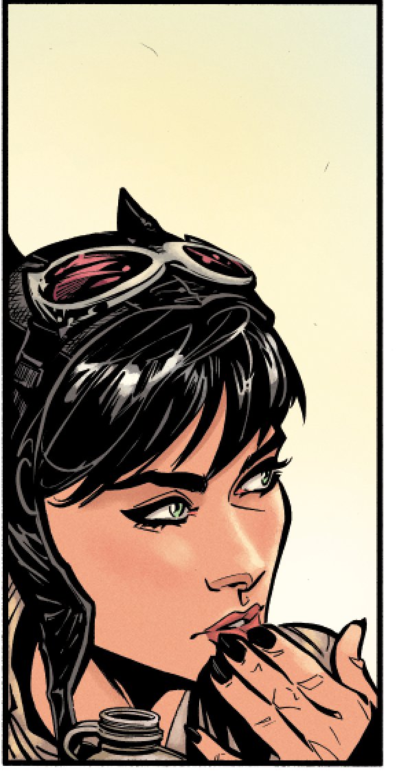 Joelle Jones' Catwoman on the arc, A Dream of Me.
