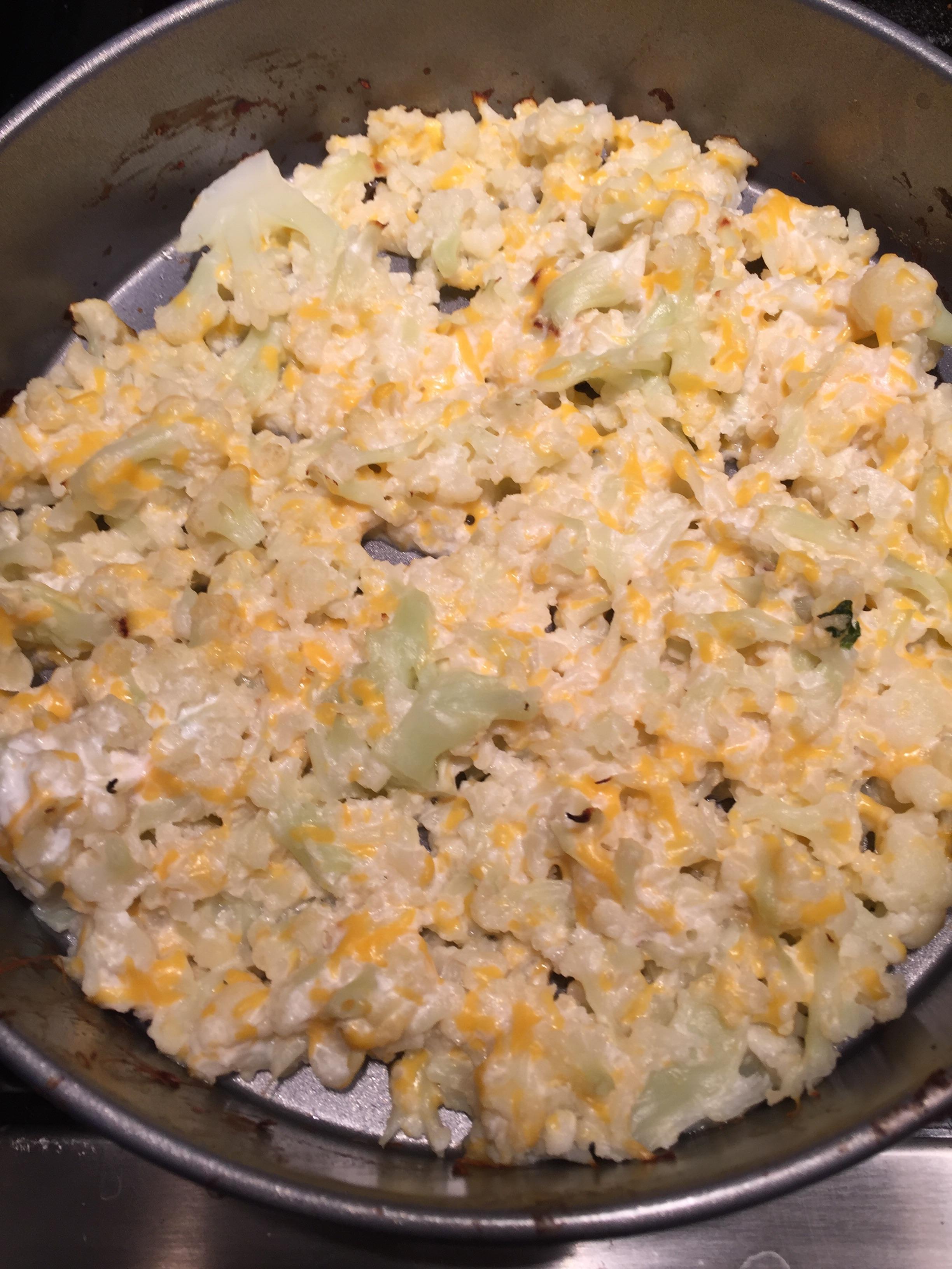 Cauliflower and Greek Yogurt Cheesy Bake for 350 Calories r/1200isplenty