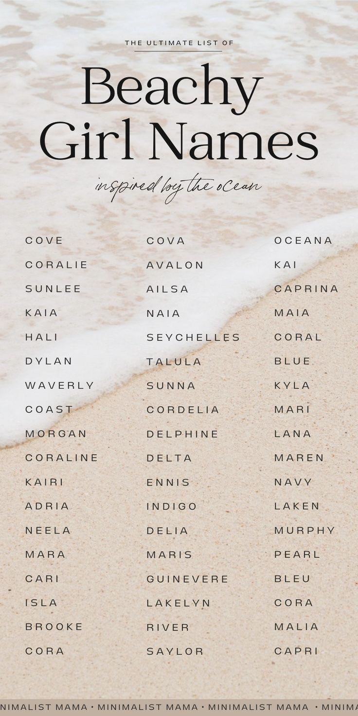 “49+ waterinspired names” r/tragedeigh