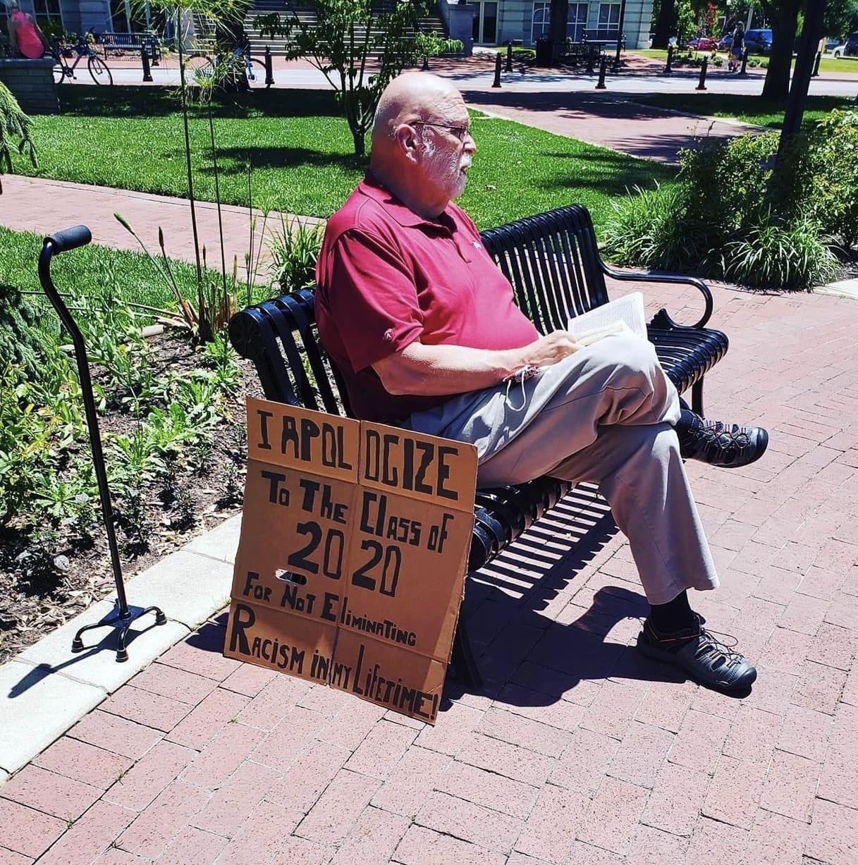 Let us all hope we don’t need to have a sign like this when we are his