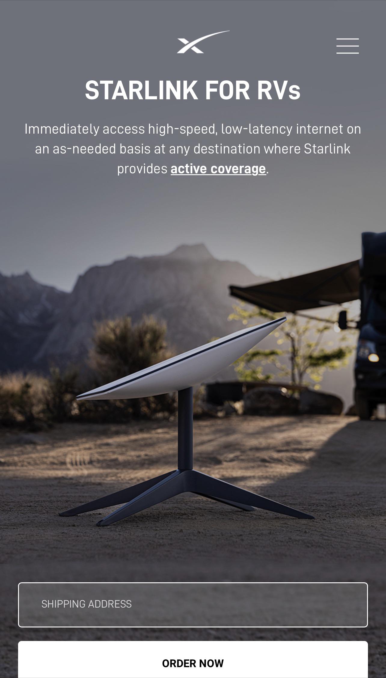 Starlink for RV’s r/Starlink