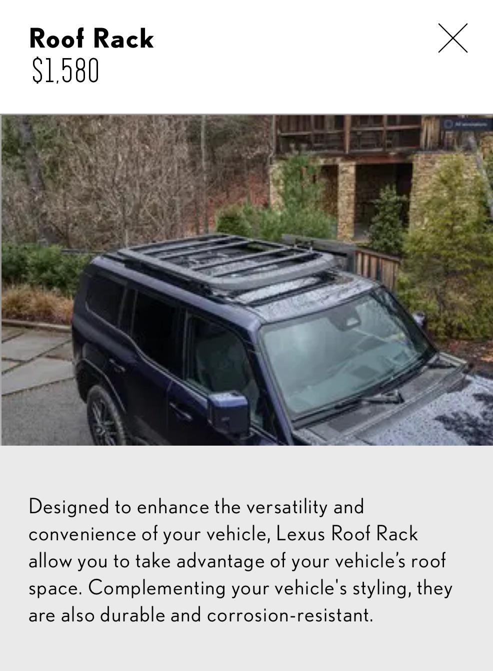 Roof rack worth it? r/LexusGX