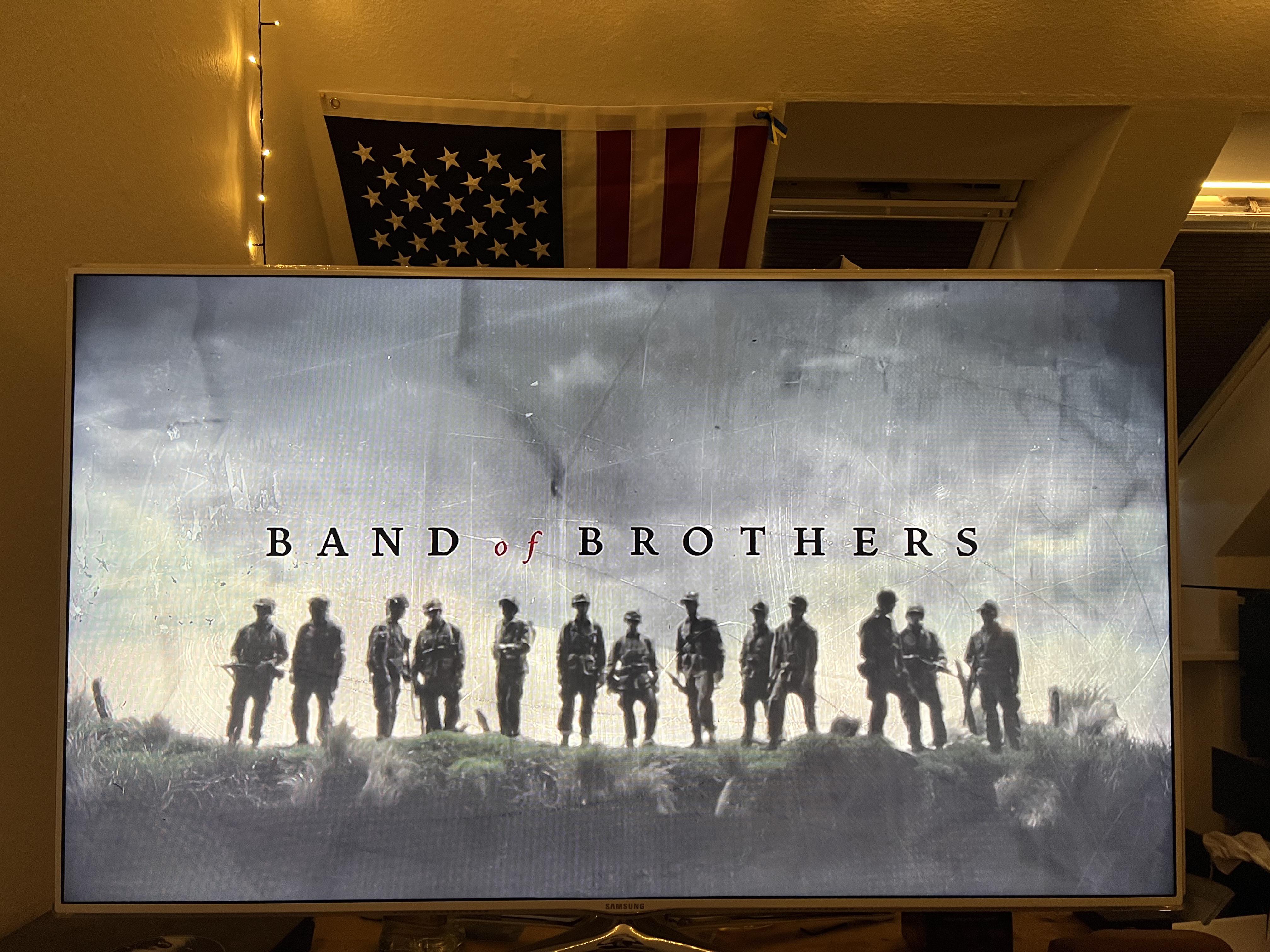 Rewatching Band of Brothers for god who knows which time! It’s still