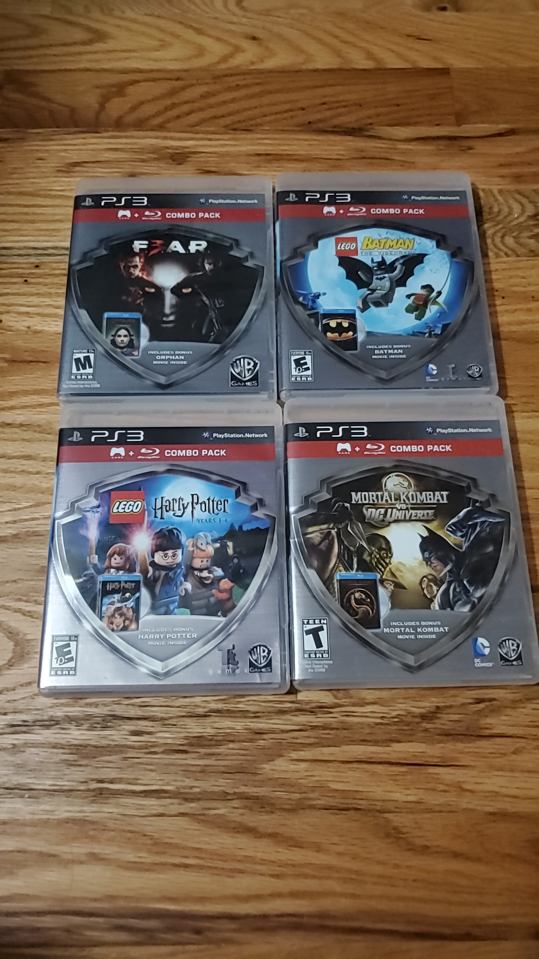 Warner Brothers silver shield, one of the harder subsets to collect. PS3