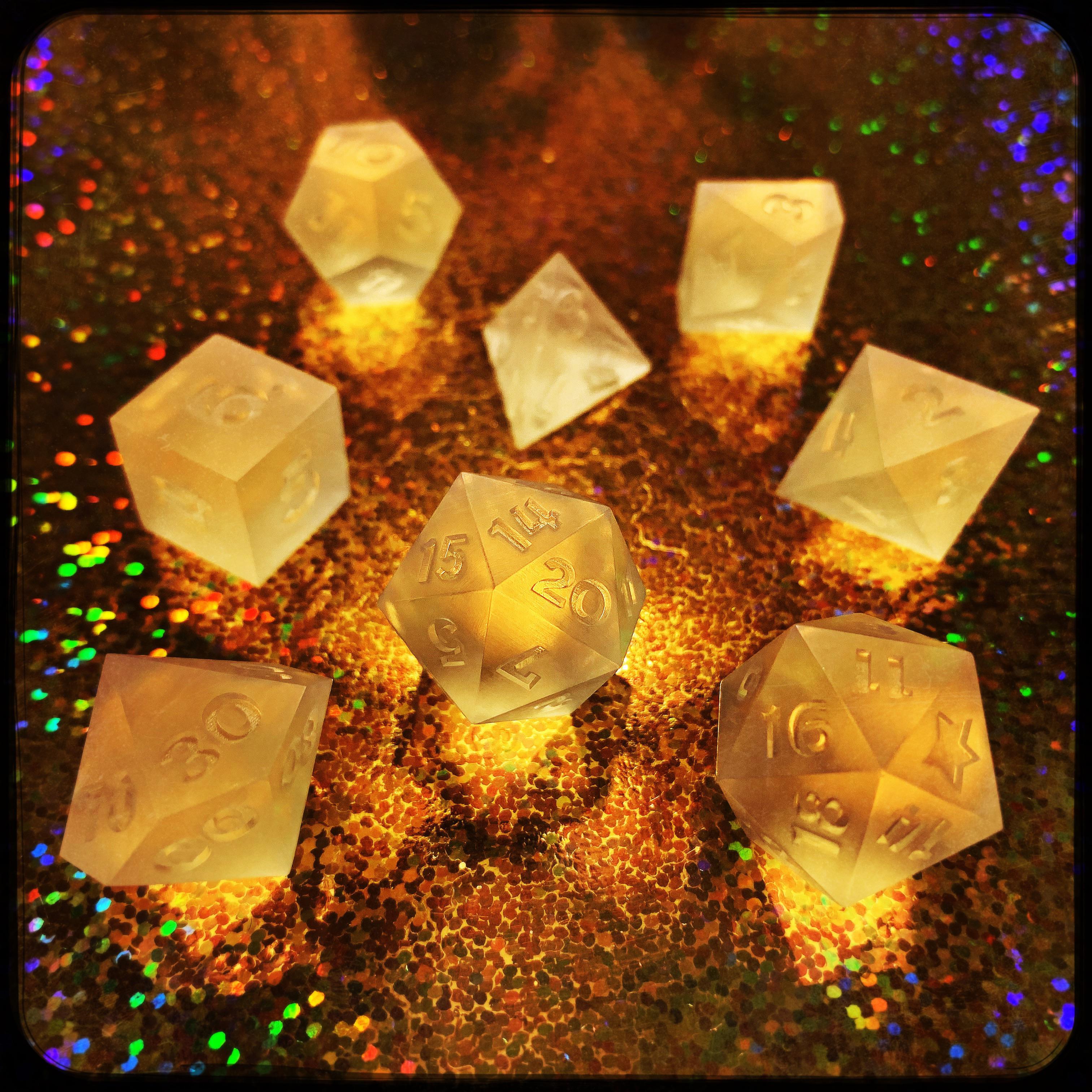 Resin Printed Master Polyhedral Dice r/ResinCasting