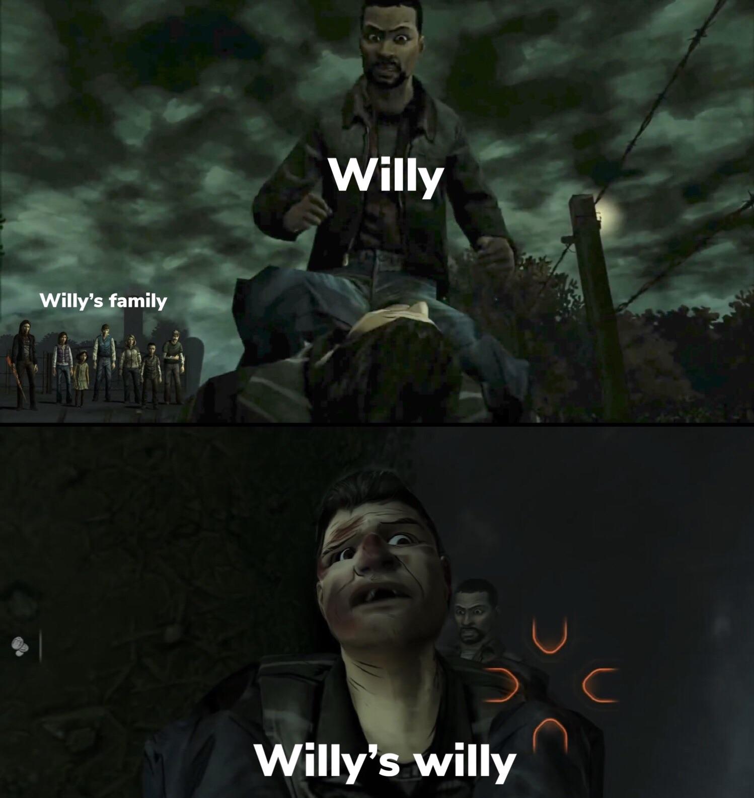 Willy, that’s enough! TheWalkingDeadGame
