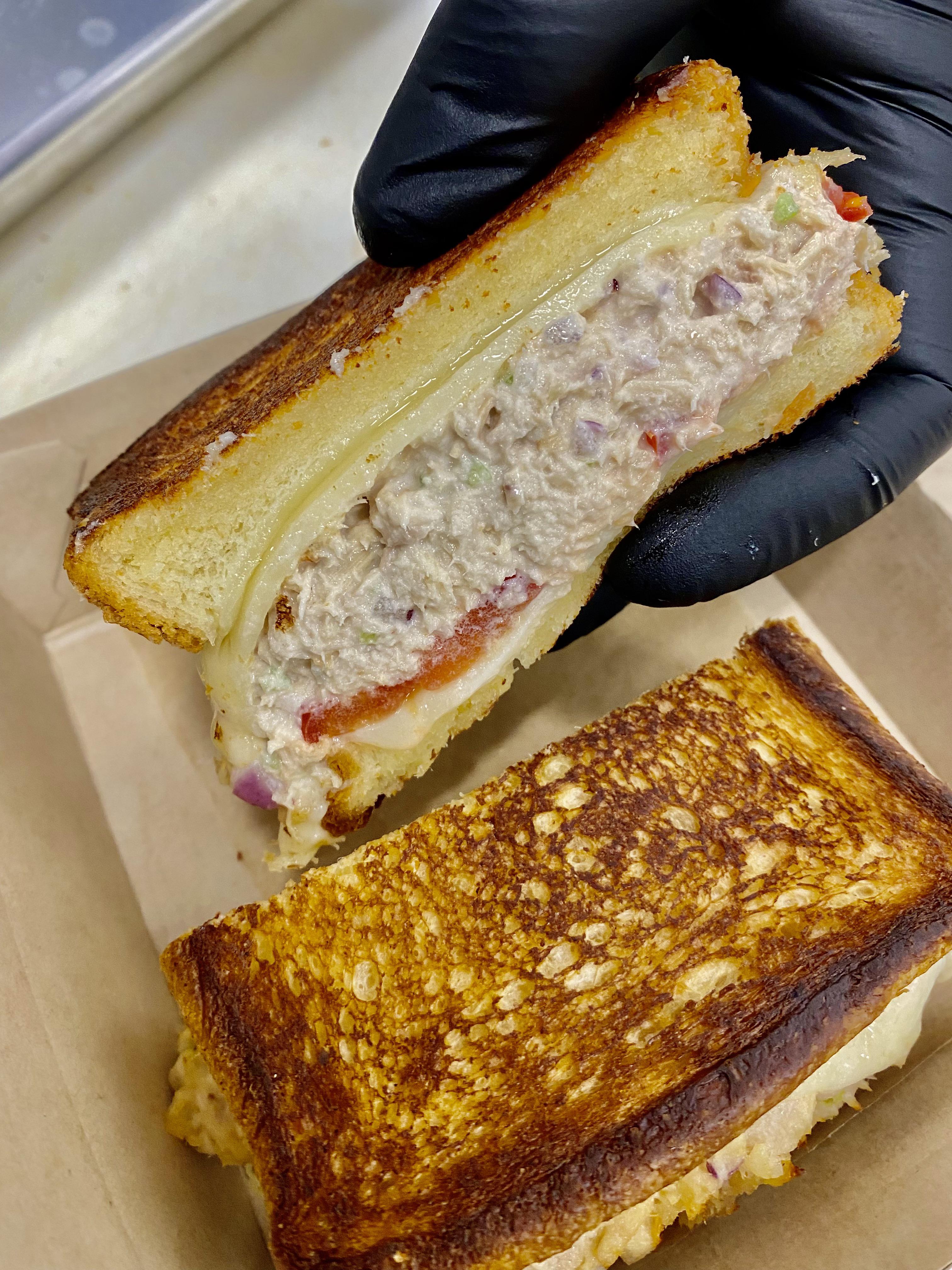 Tuna melt for breakfast. r/eatsandwiches