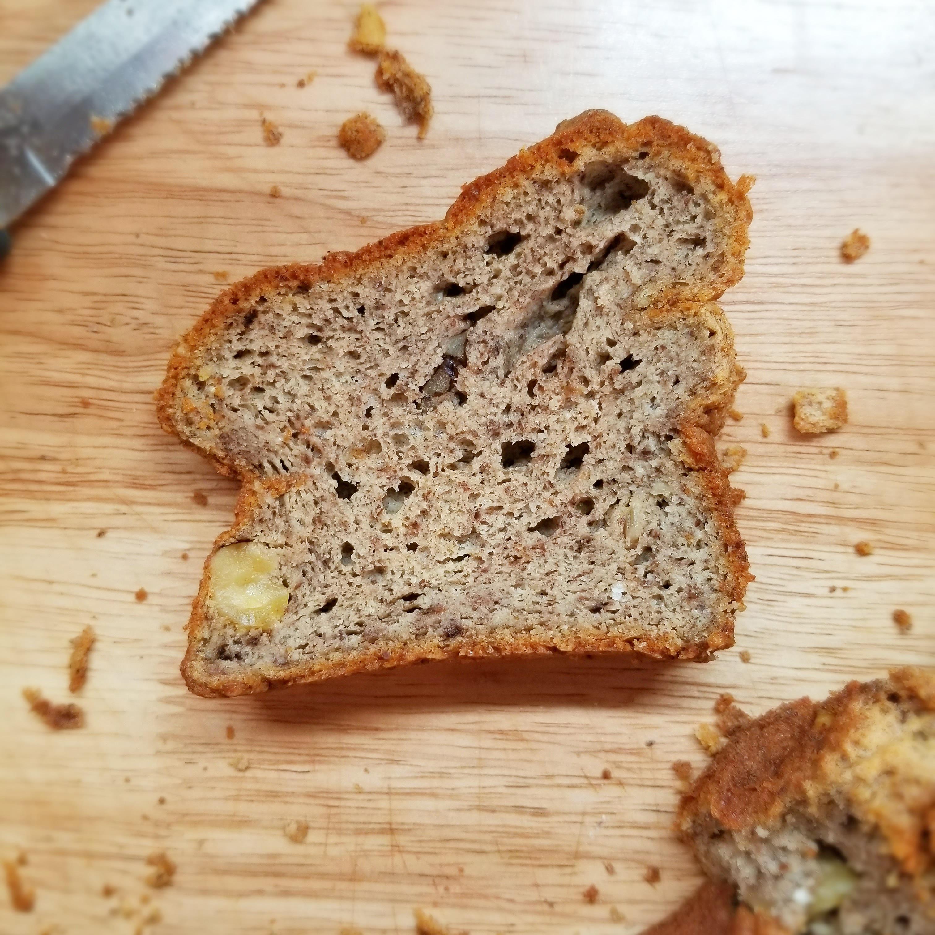 Keto Banana Walnut Bread I Make For Work. r/Breadit