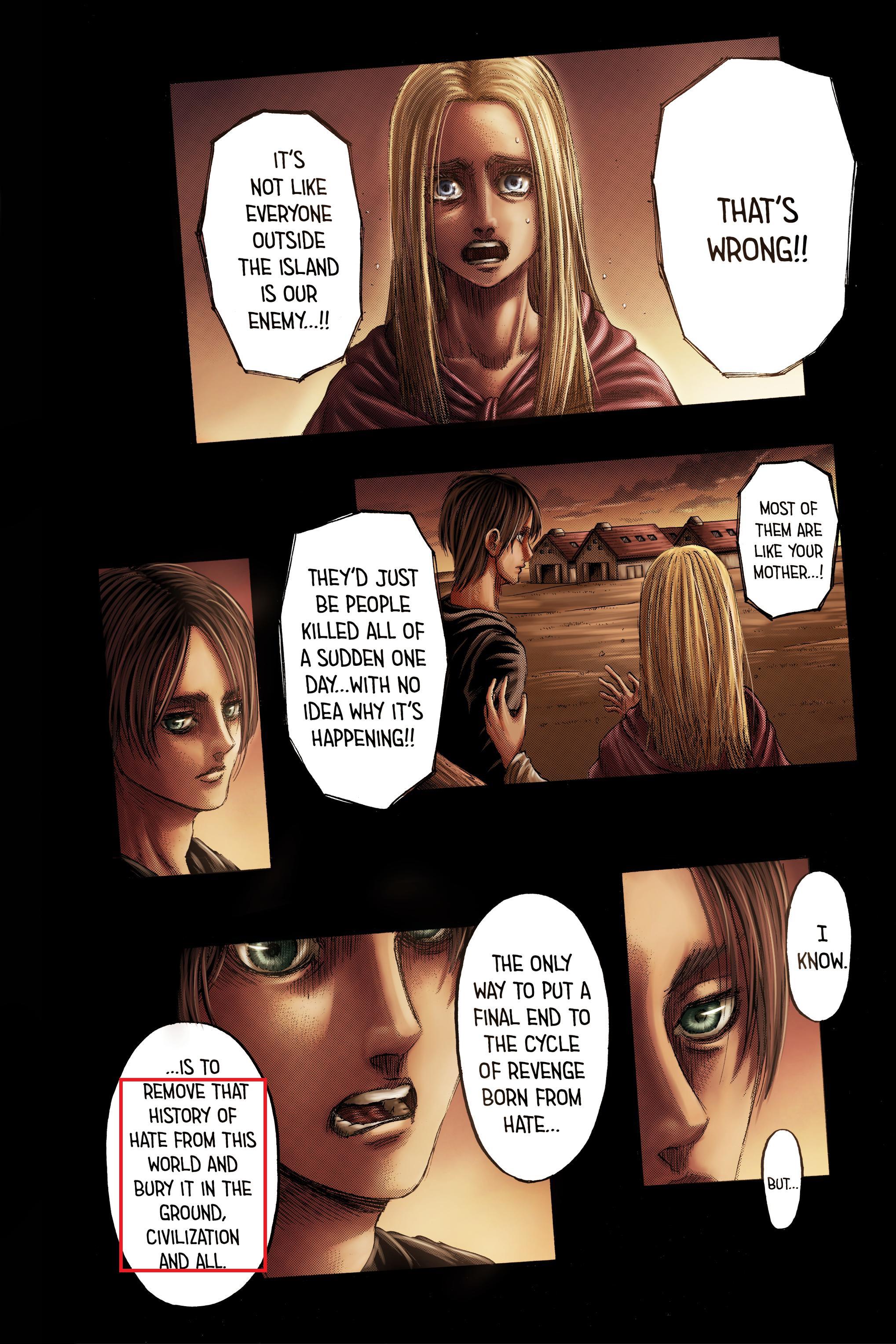 Attack On Titan Historia And Eren