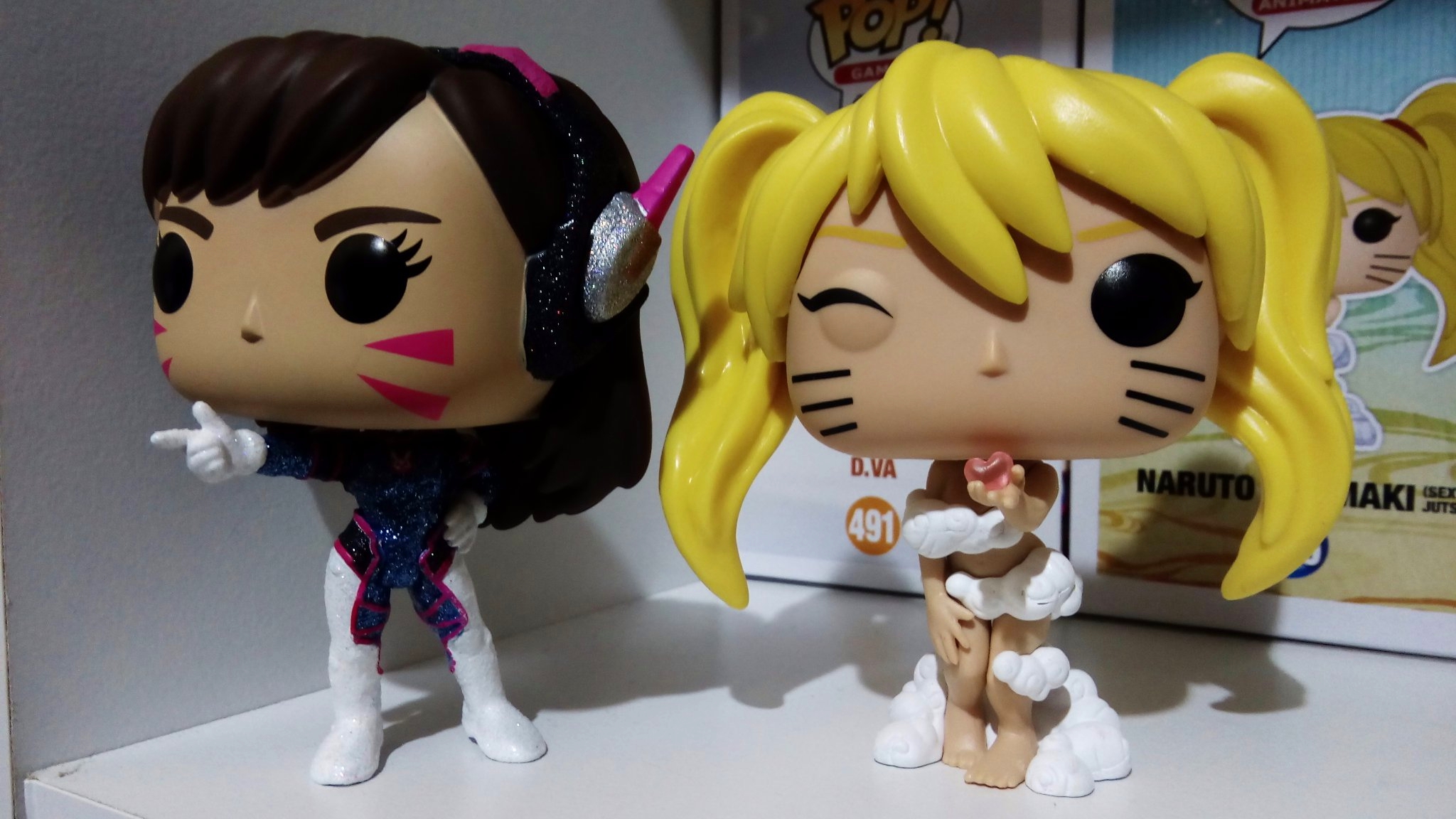 [Zing] [Australia] OOB look at the diamond glitter D.VA & just released