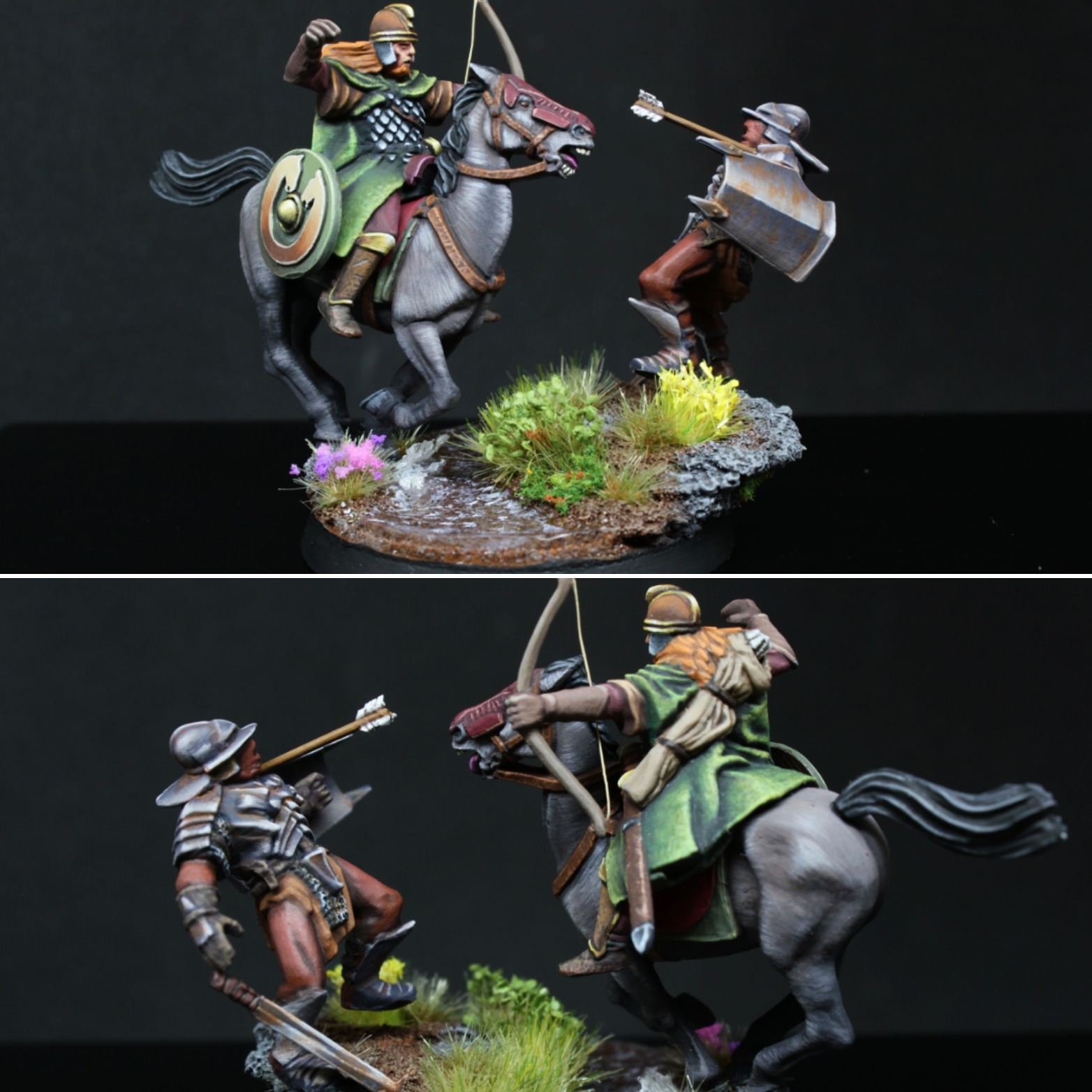 Rider of Rohan with a scenic base r/minipainting