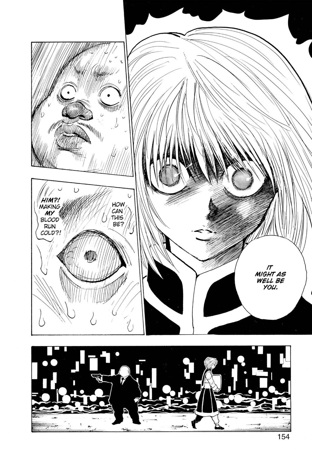 Holy shit kurapika is even more terrifying in the manga than 1999