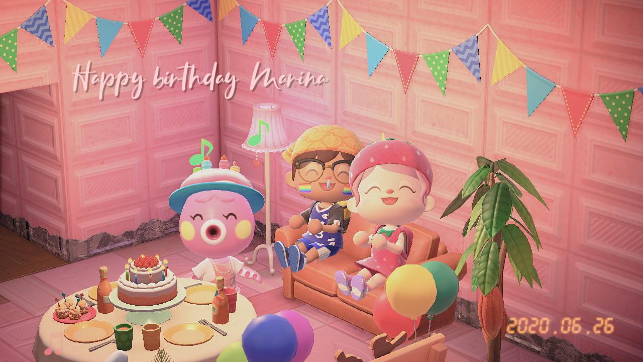 Today is Marina’s birthday!! Happy birthday Marina🥳💖 r/AnimalCrossing