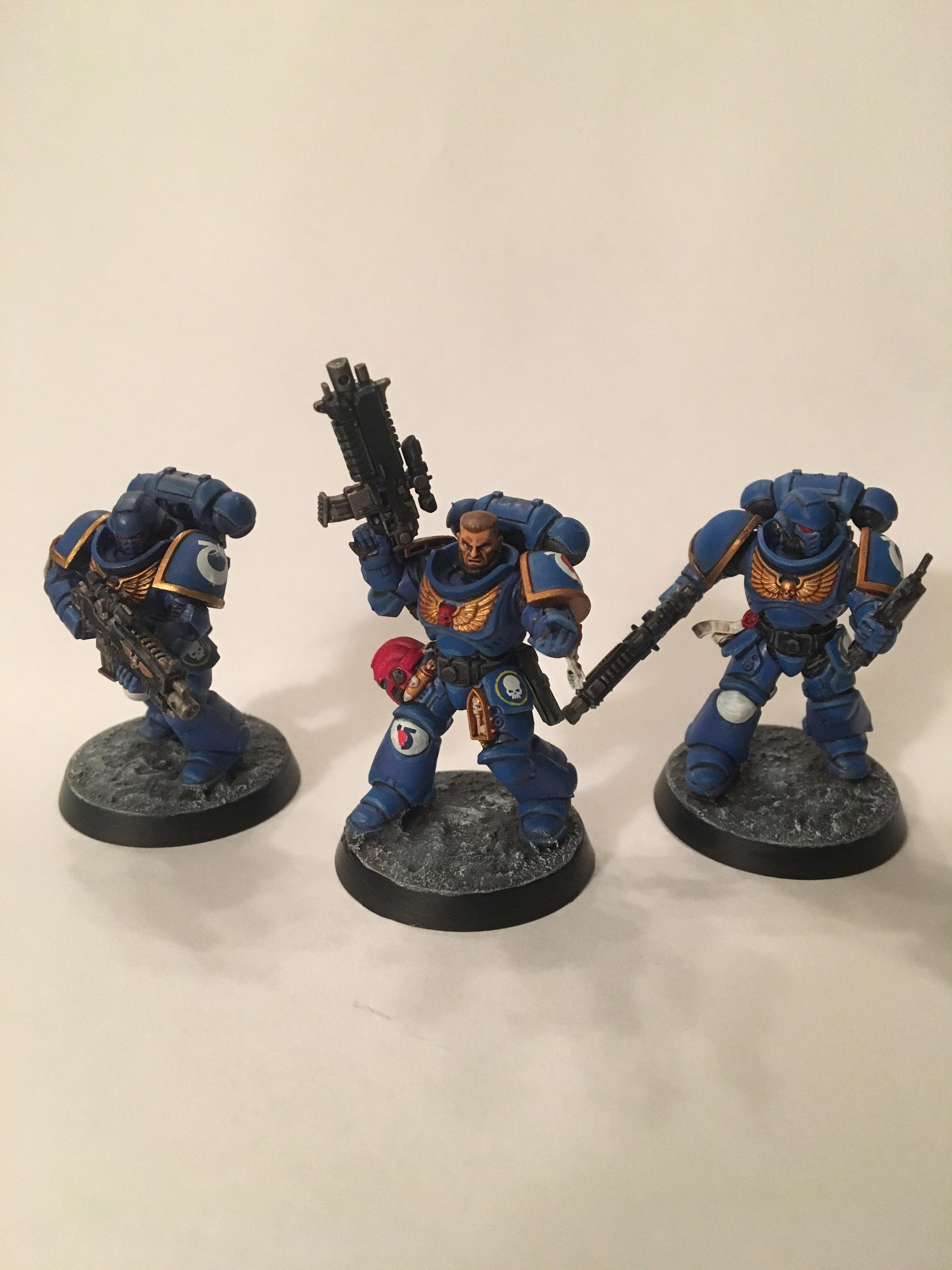 My first ever 40k minis! Transfer sheets are hard! r/Warhammer40k