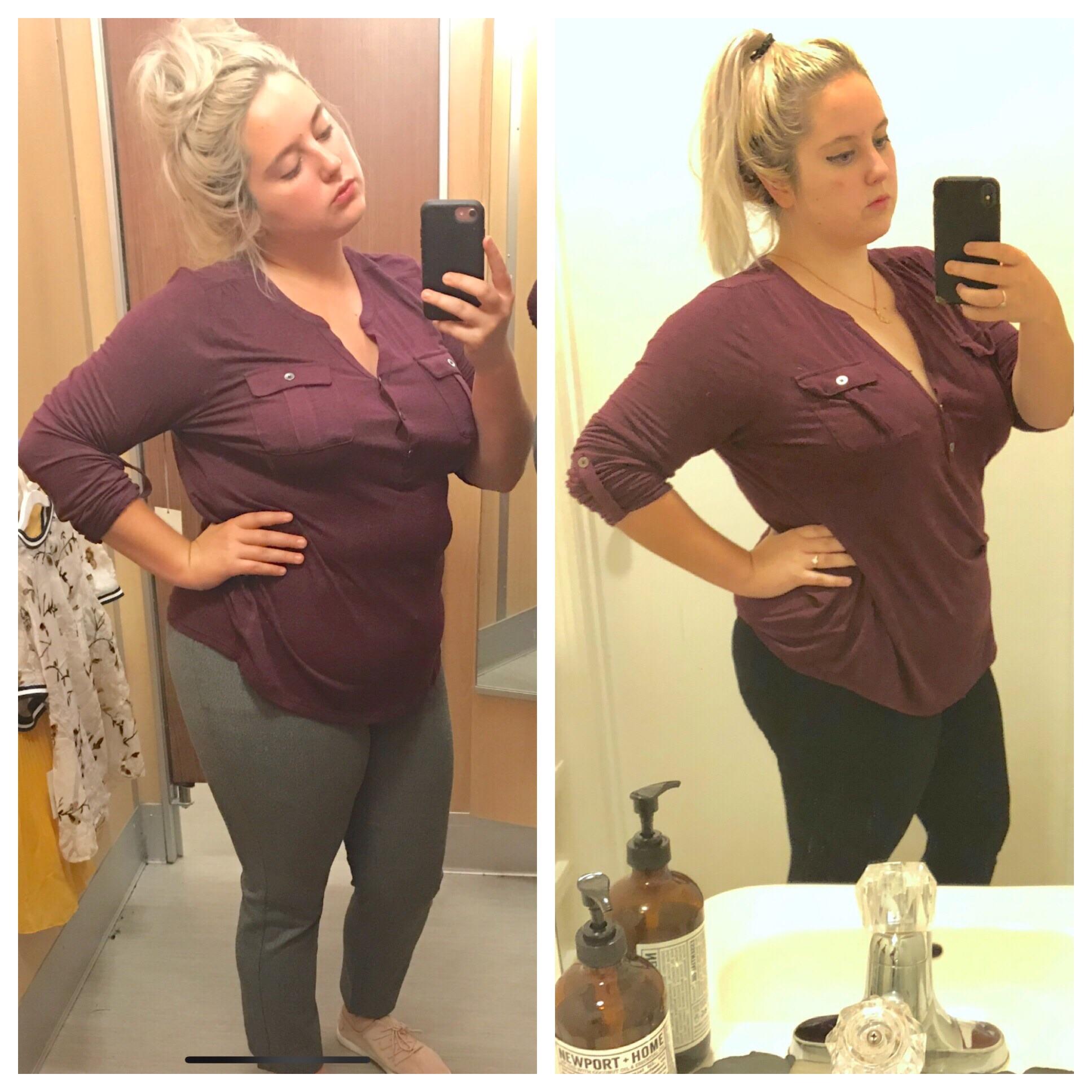 F/24/5’4” [230lbs > 199lbs = 31lbs] Posted a face pic earlier this week