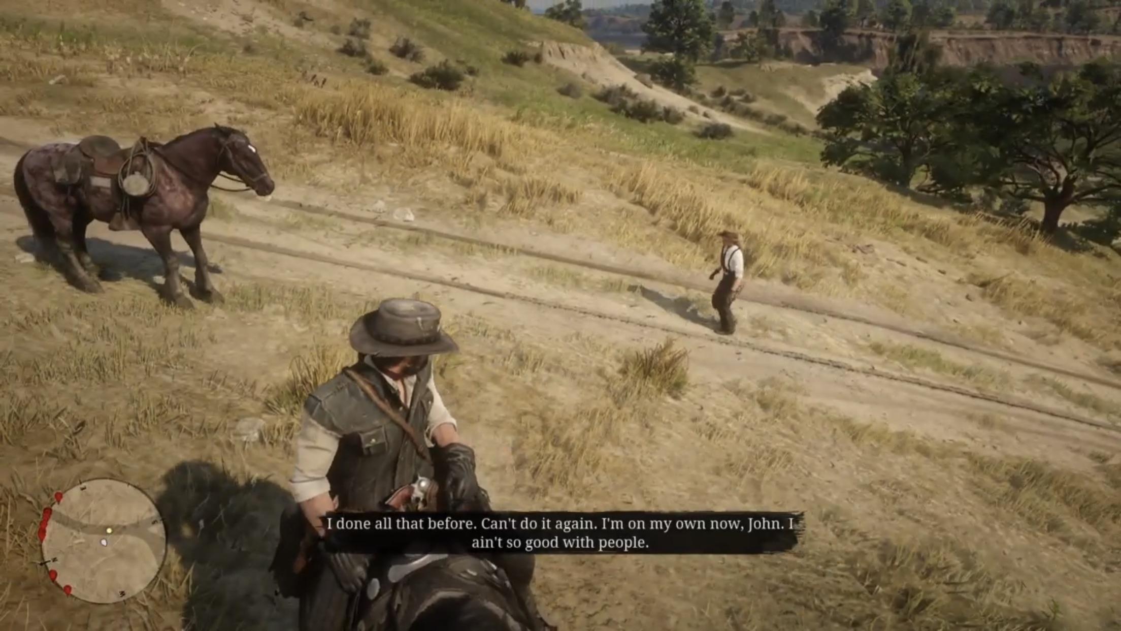 What horse is sadie riding in the epilogue ? r/reddeadredemption