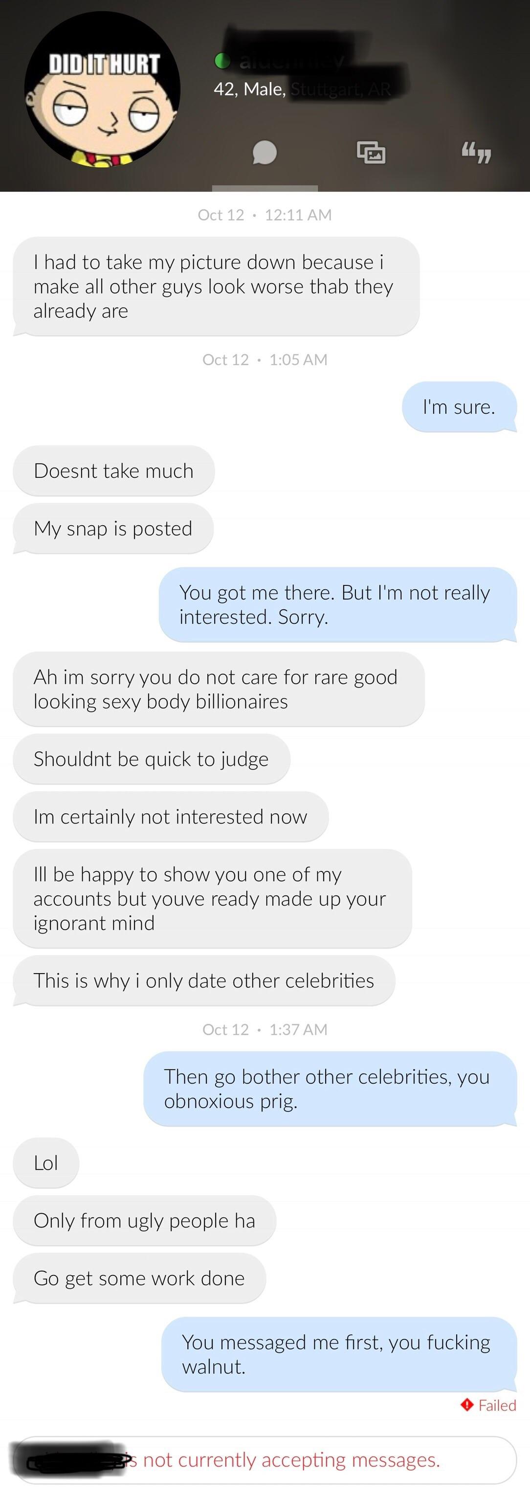 This is why he only dates other celebrities. r/niceguys
