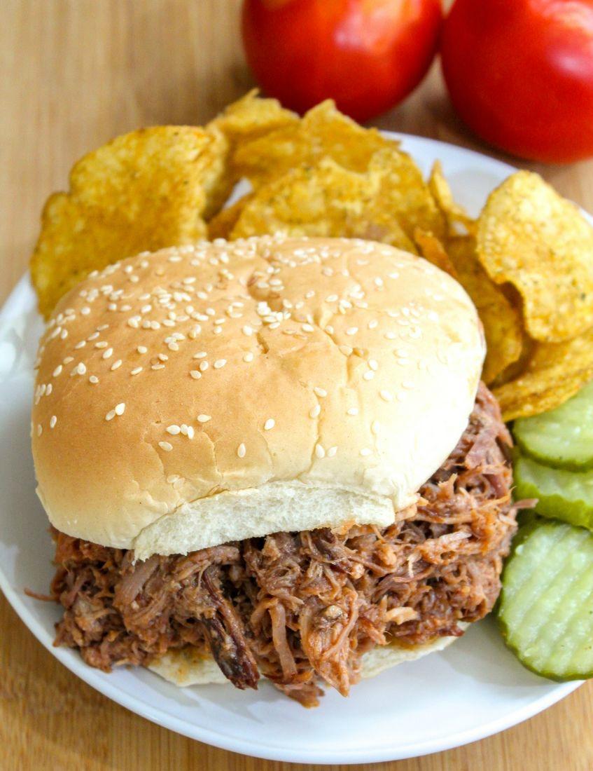Instant Pot Pulled Pork Sandwiches [OC] 735 x 1100 r/FoodPorn