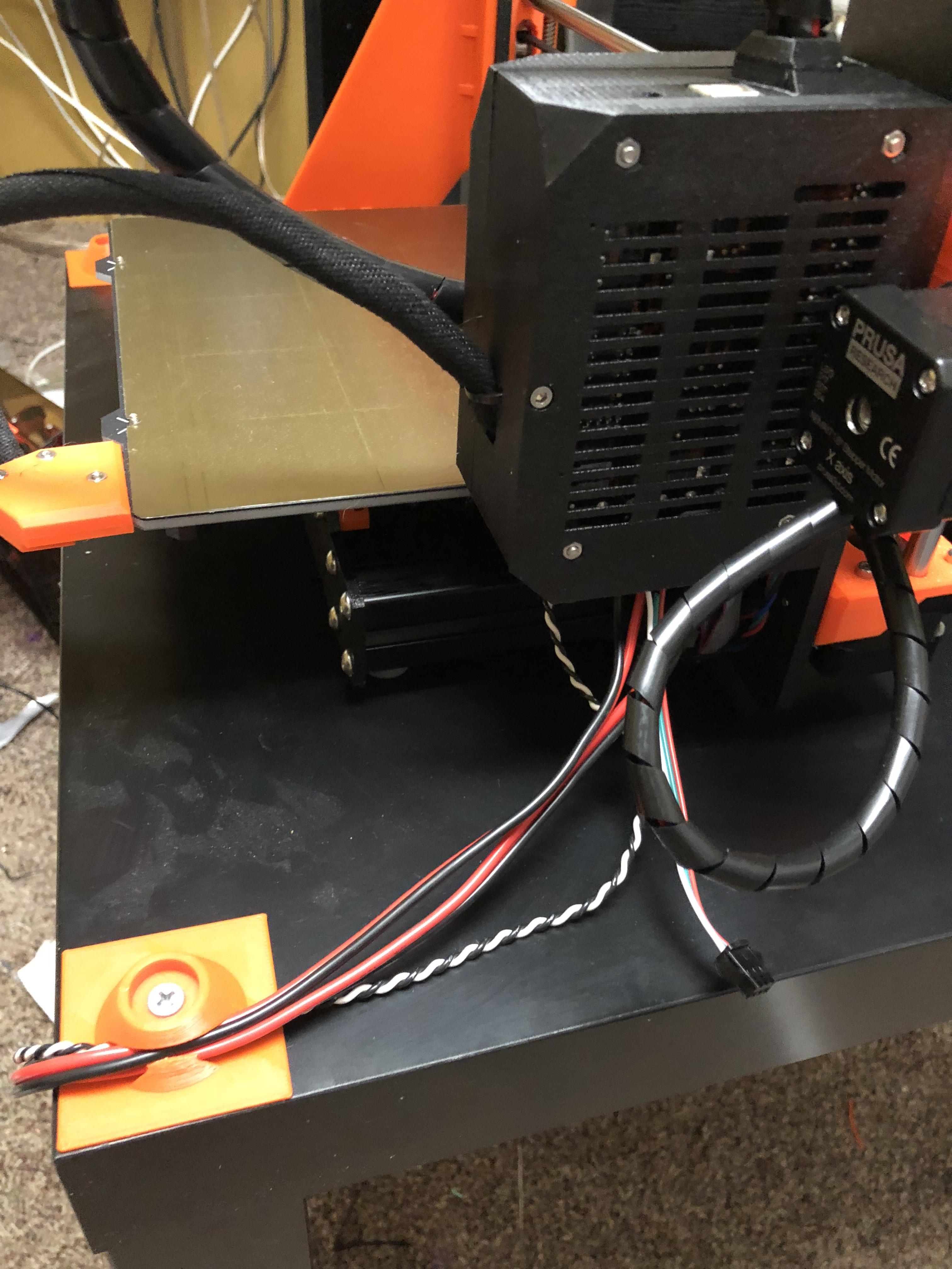 The PSU wires are not long enough for the Prusa Lack Table Enclosure