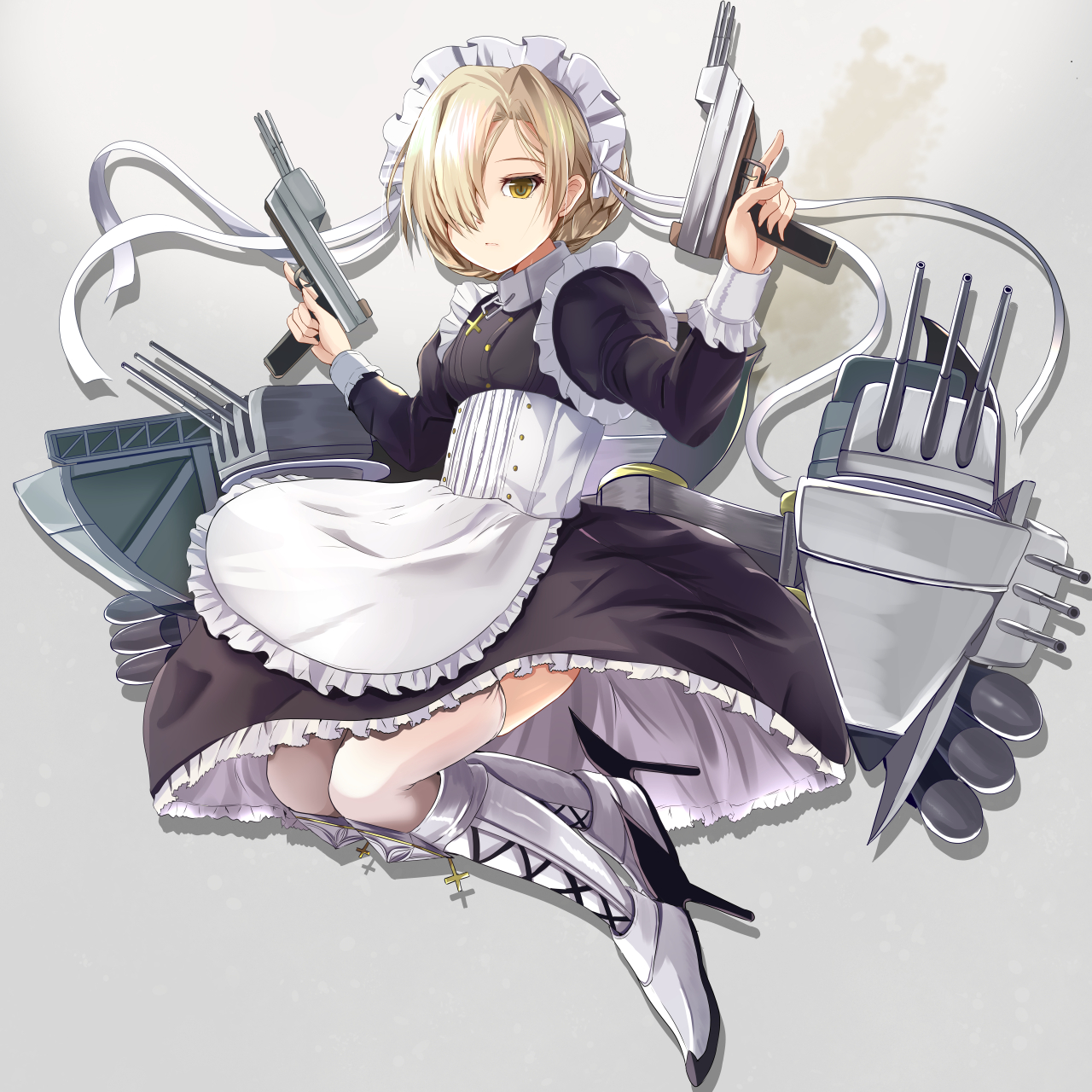 Dual Wielding Combat Maid (Sheffield) r/AzureLane