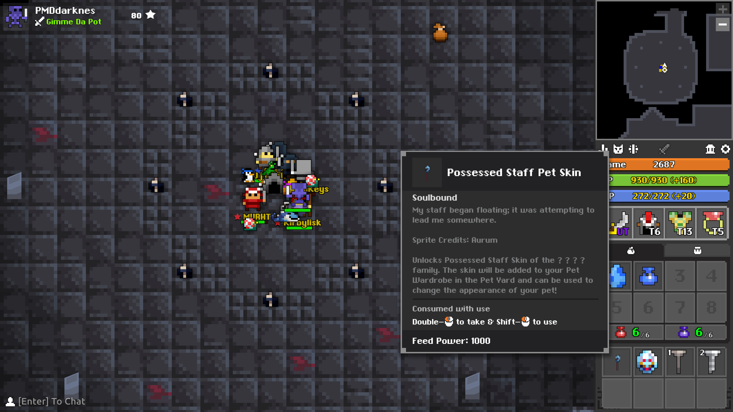 staff pet skin r/RotMG