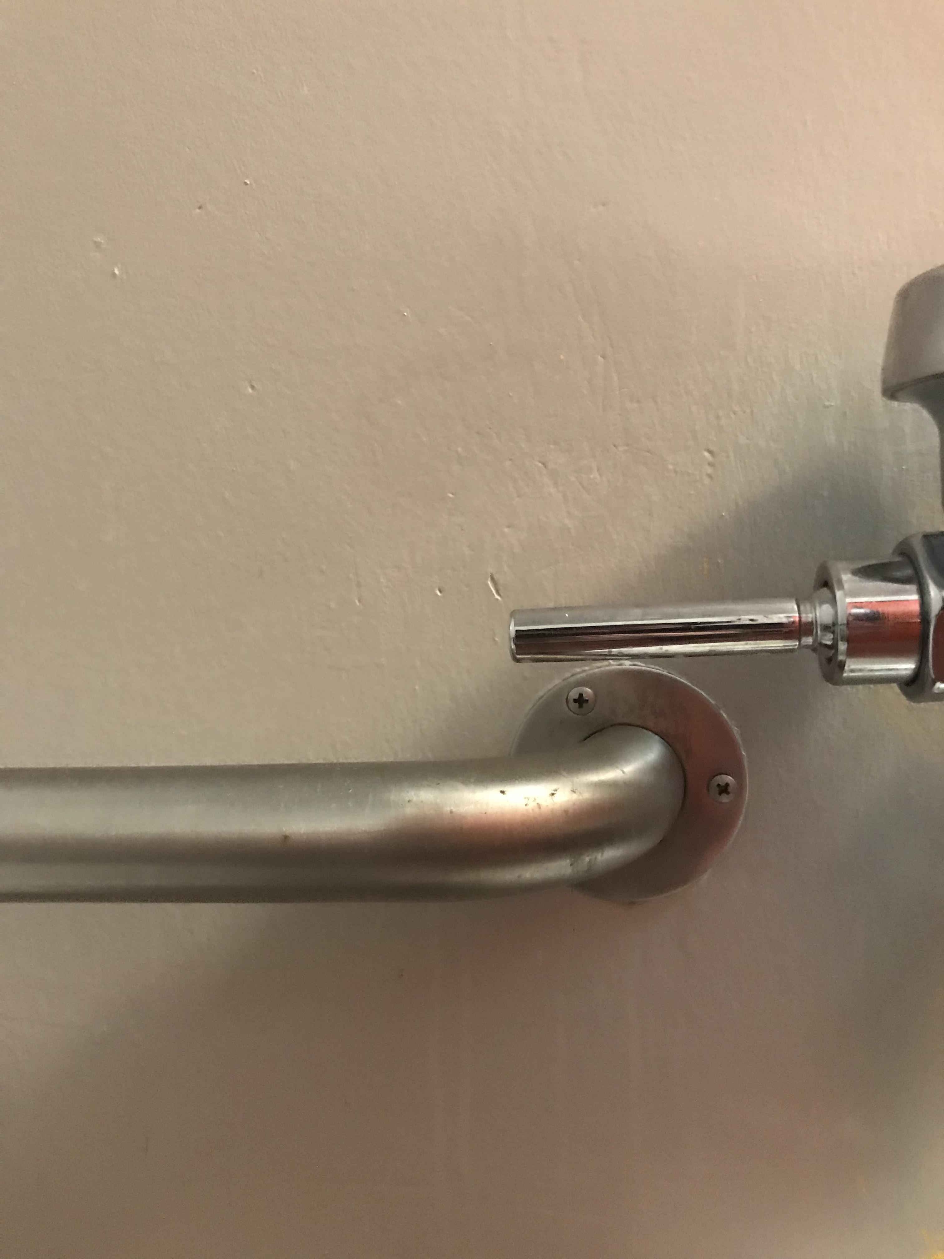Urinal handle at my school. r/CrappyDesign