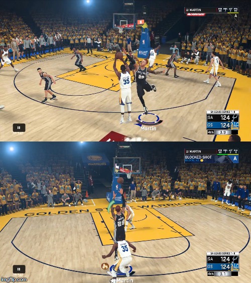 2K tried to make me lose but I fought through it Blocked