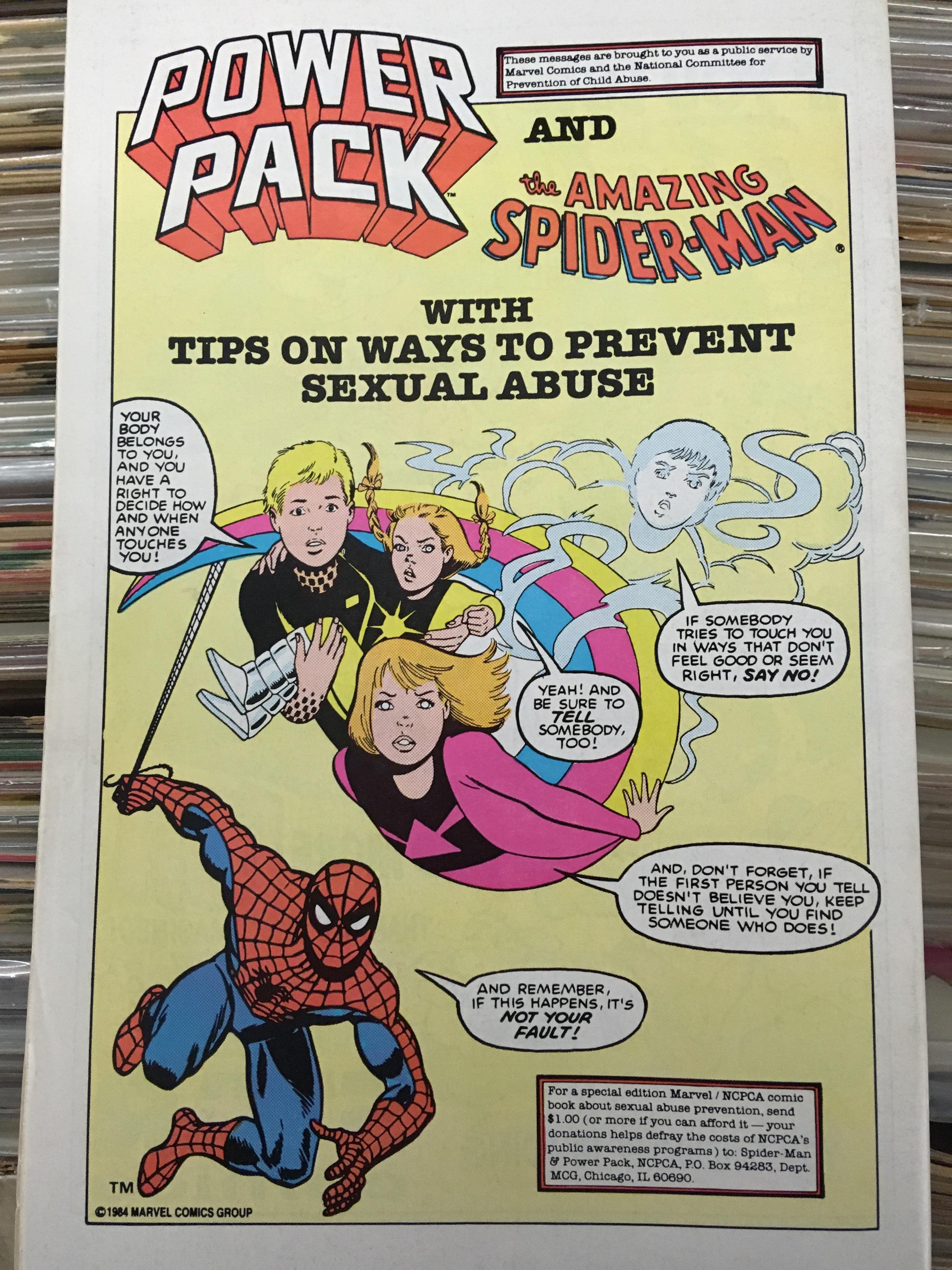 This was in the back of and Old Wanda and Vision comic comicbooks