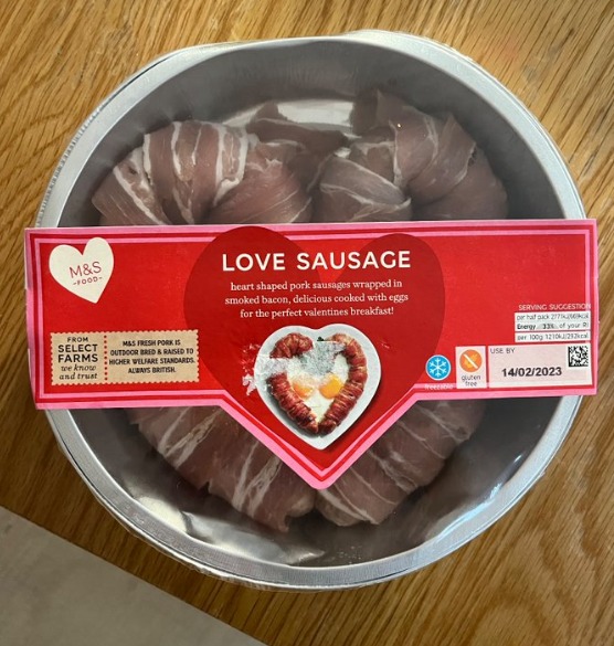 "Be my Valentine" r/UK_Food
