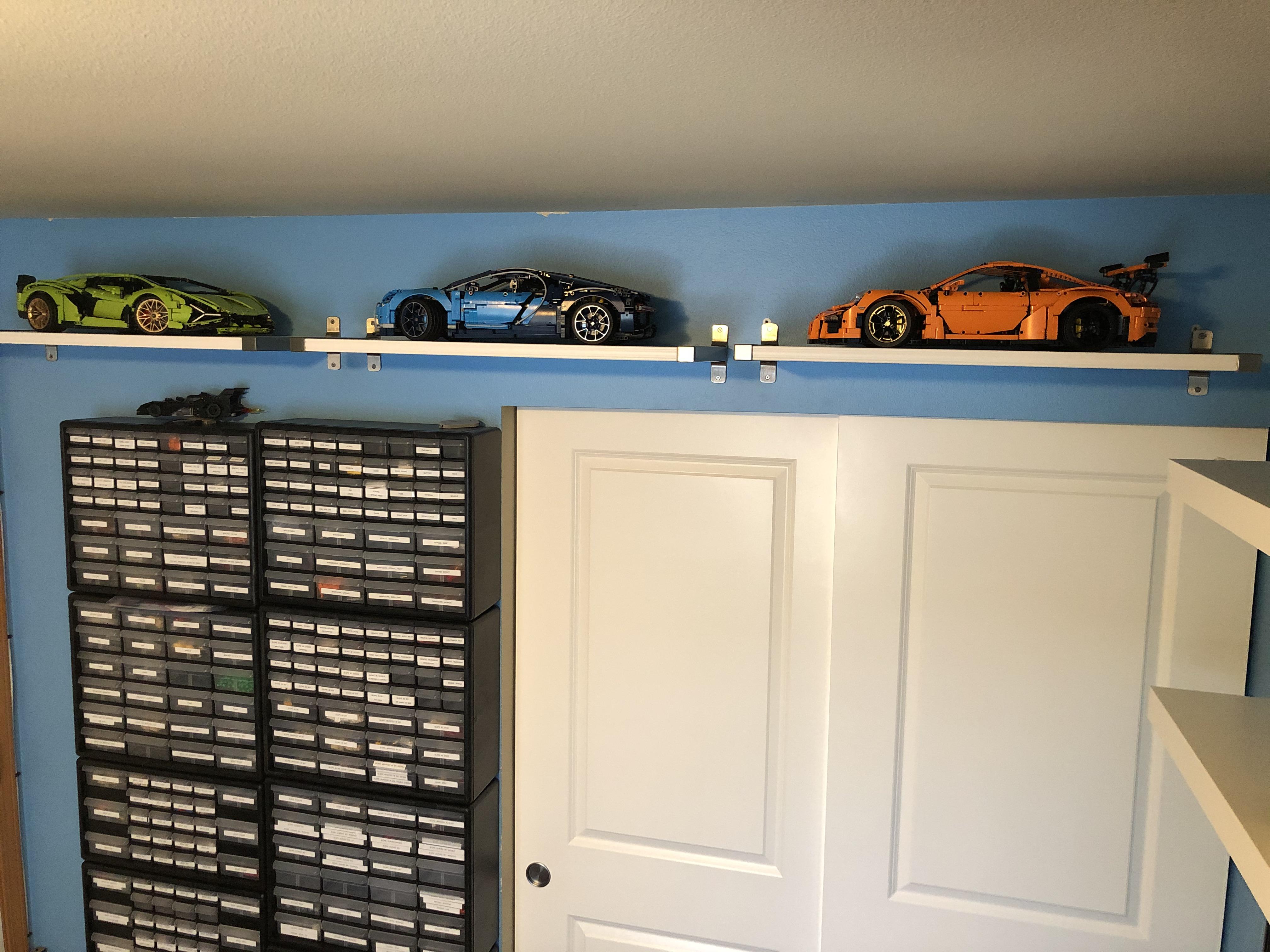 My Technic Supercars display. r/lego