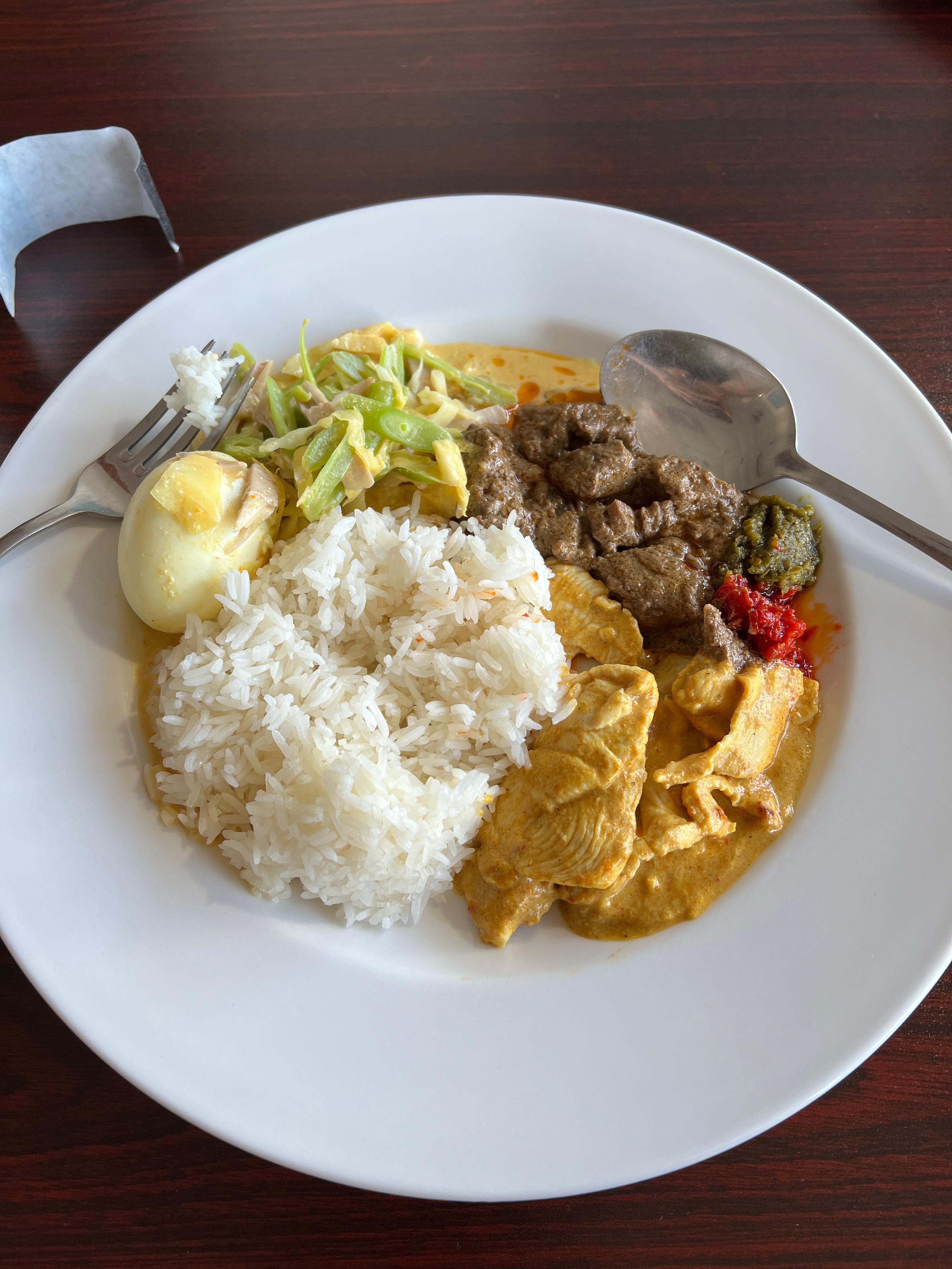 Nasi Padang di Rendang & Co, Tulsa, Oklahoma r/indonesia