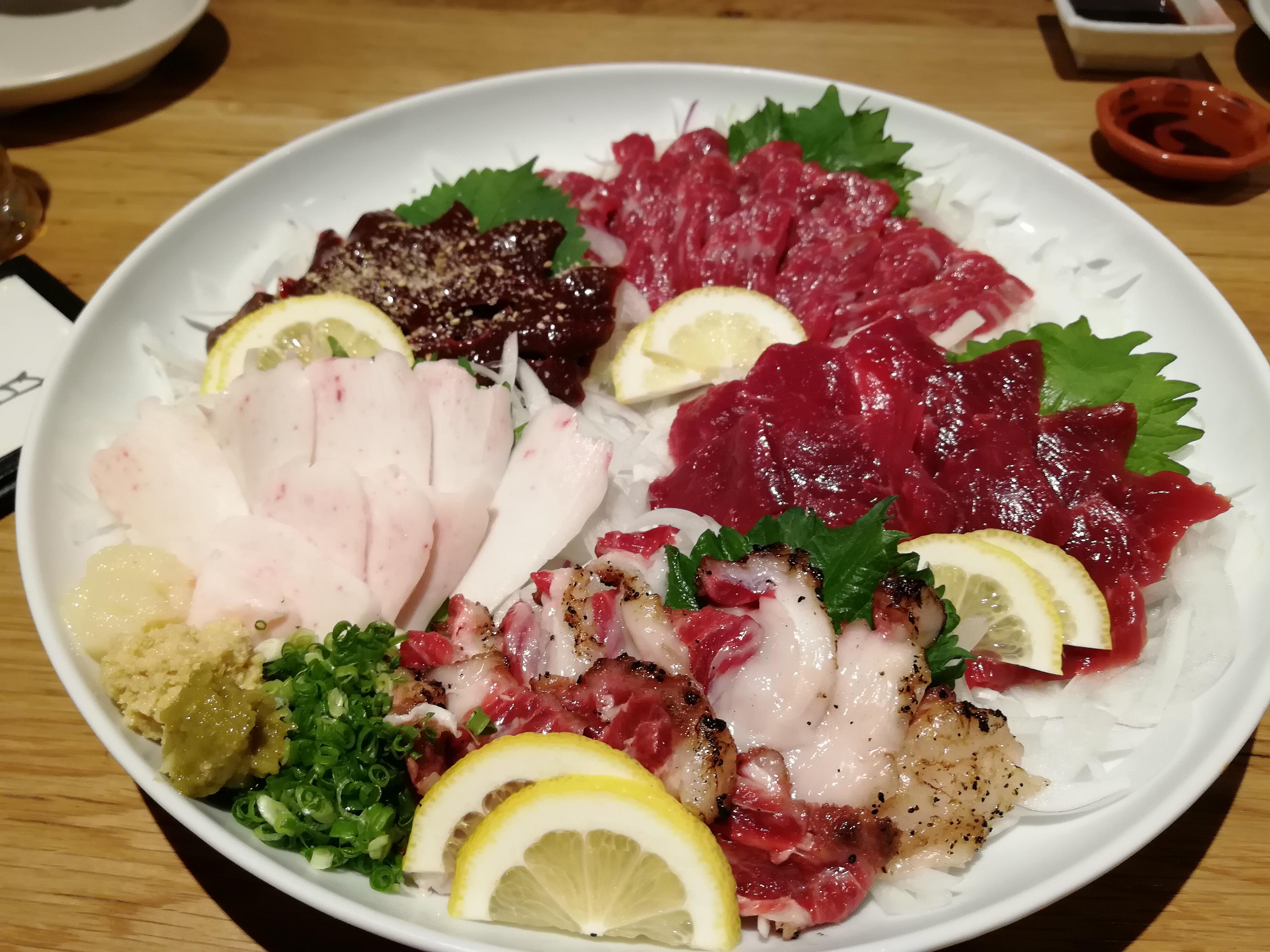 Horse meat sashimi. r/JapaneseFood
