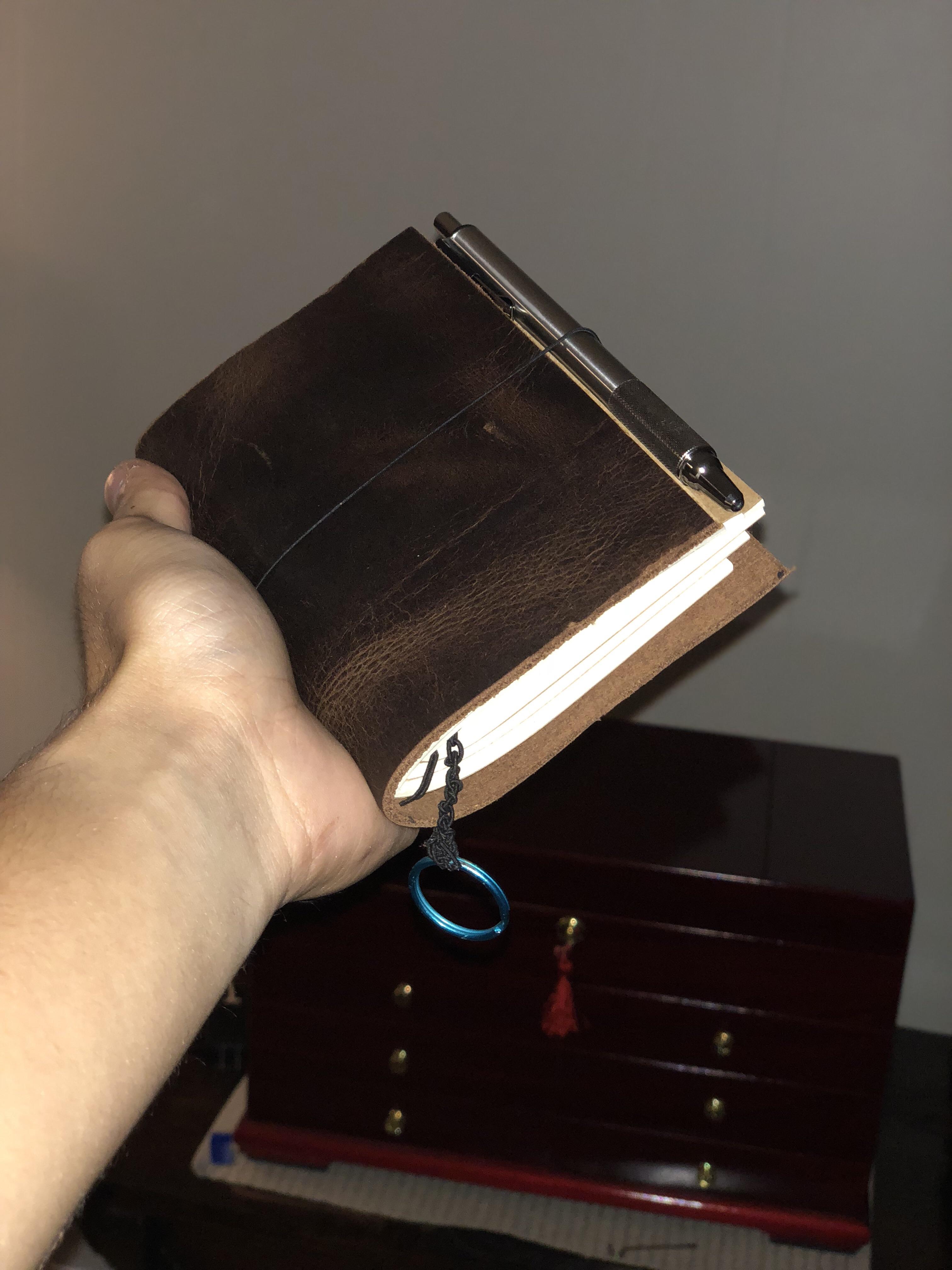 First attempt at making a passport sized journal. I think it turned out