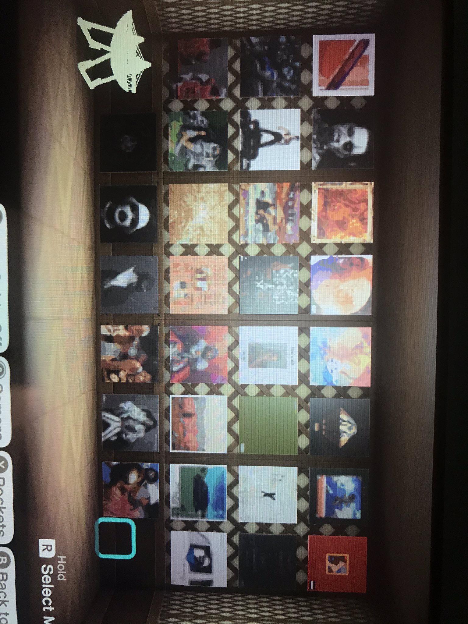 My friend made a mural of his favorite albums! See any of your