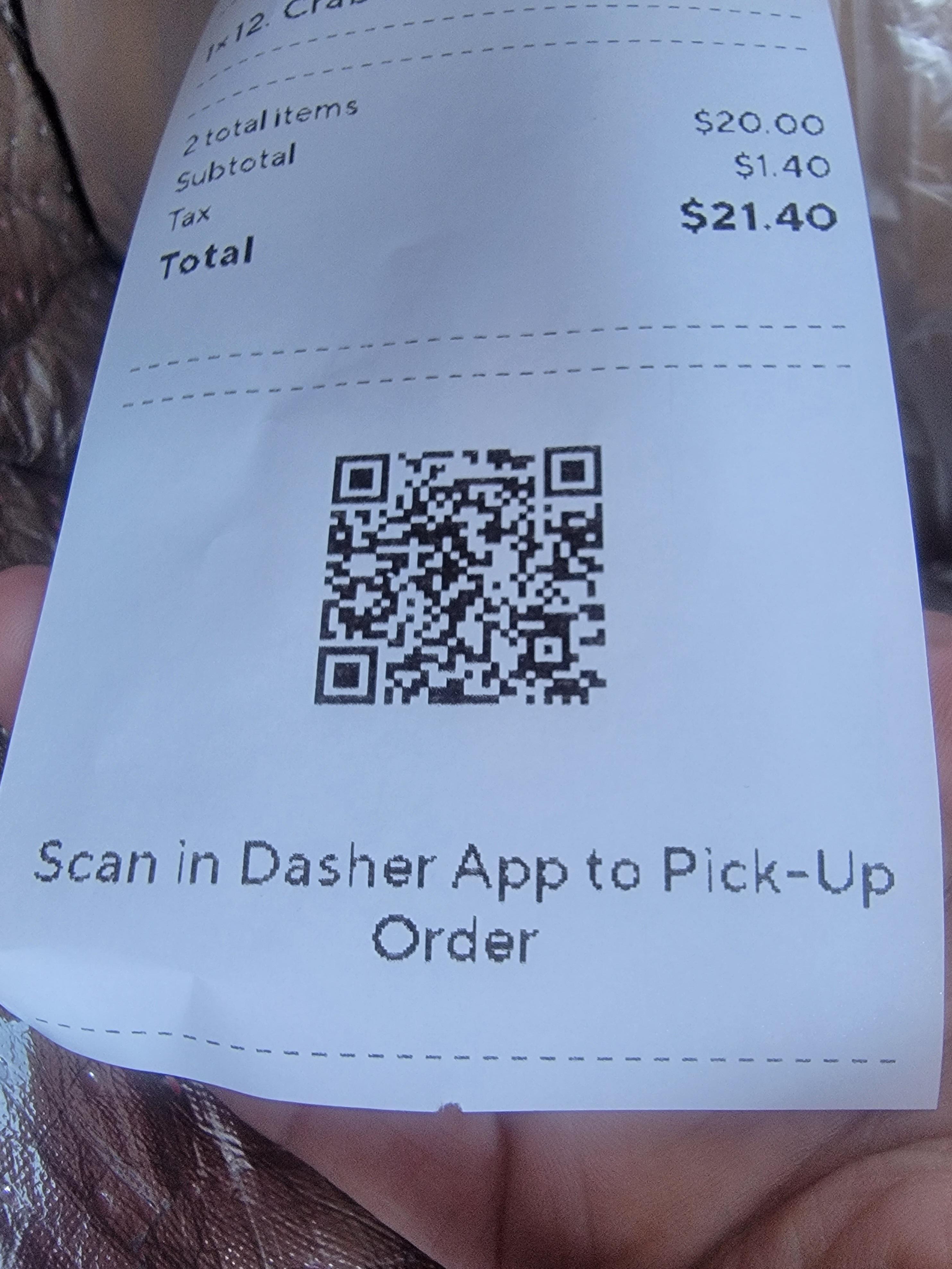 GUYS! I just got this...so u scan the receipt to confirm pick up