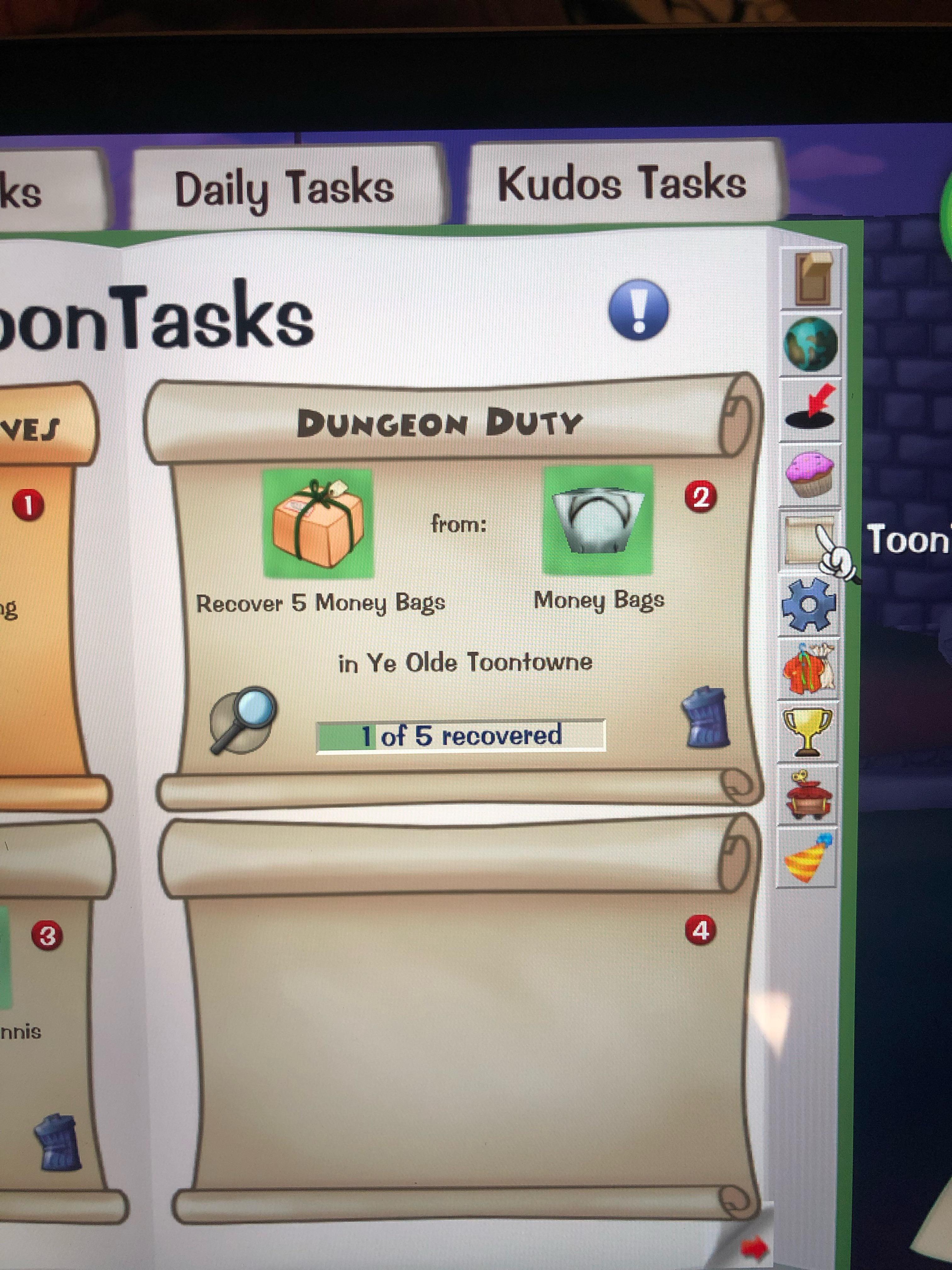 finding money bags in ye olde toontowne is so hard 😭 r/Toontown
