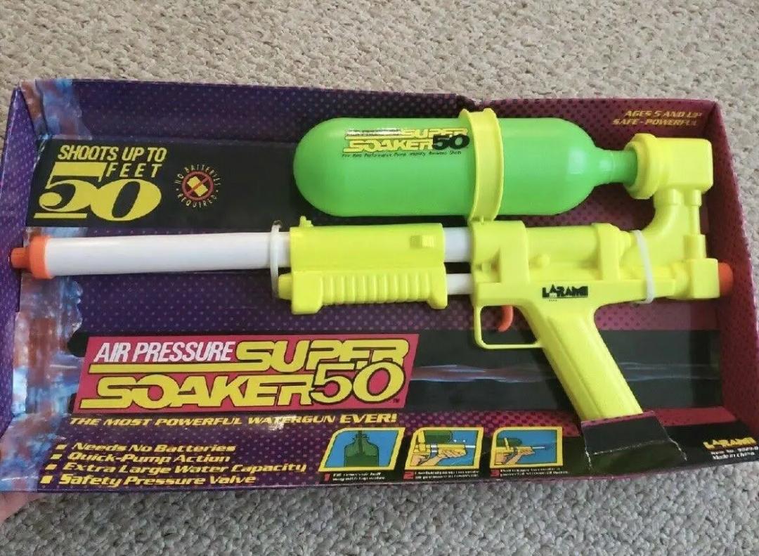 Who remembers the original Super Soaker? The 50. r/nostalgia