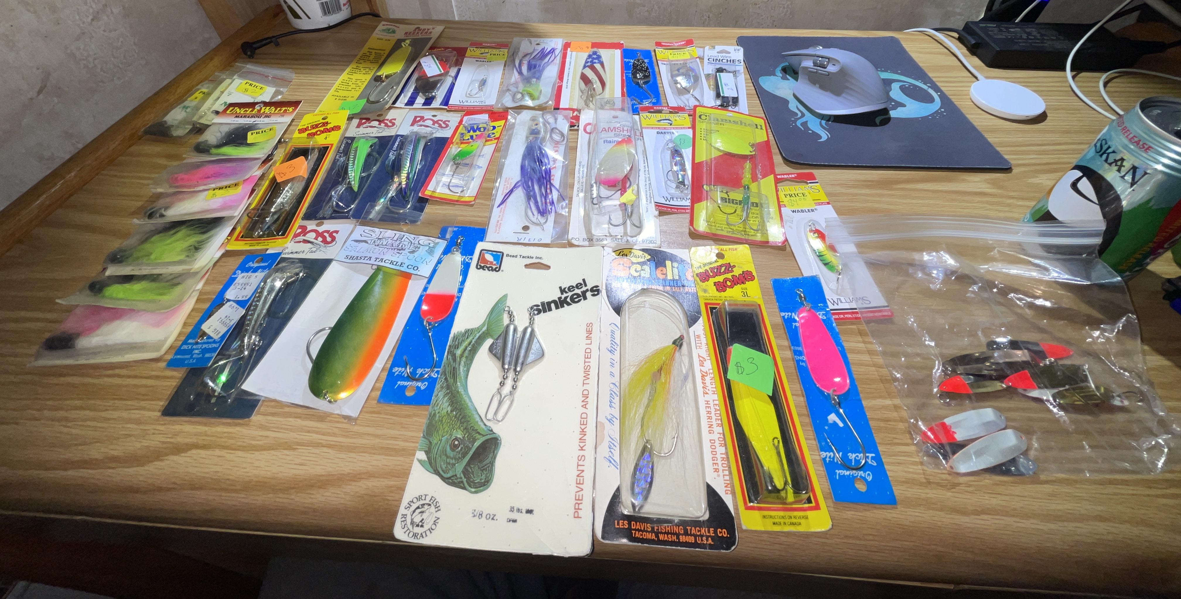 This is the thrift/pawn shop haul where I scored the American flag