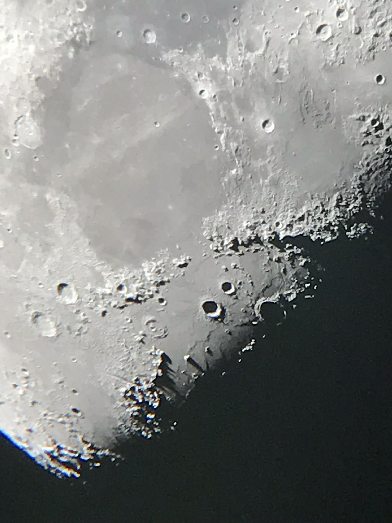 Apennine Mountain Range, The Moon. r/astrophotography