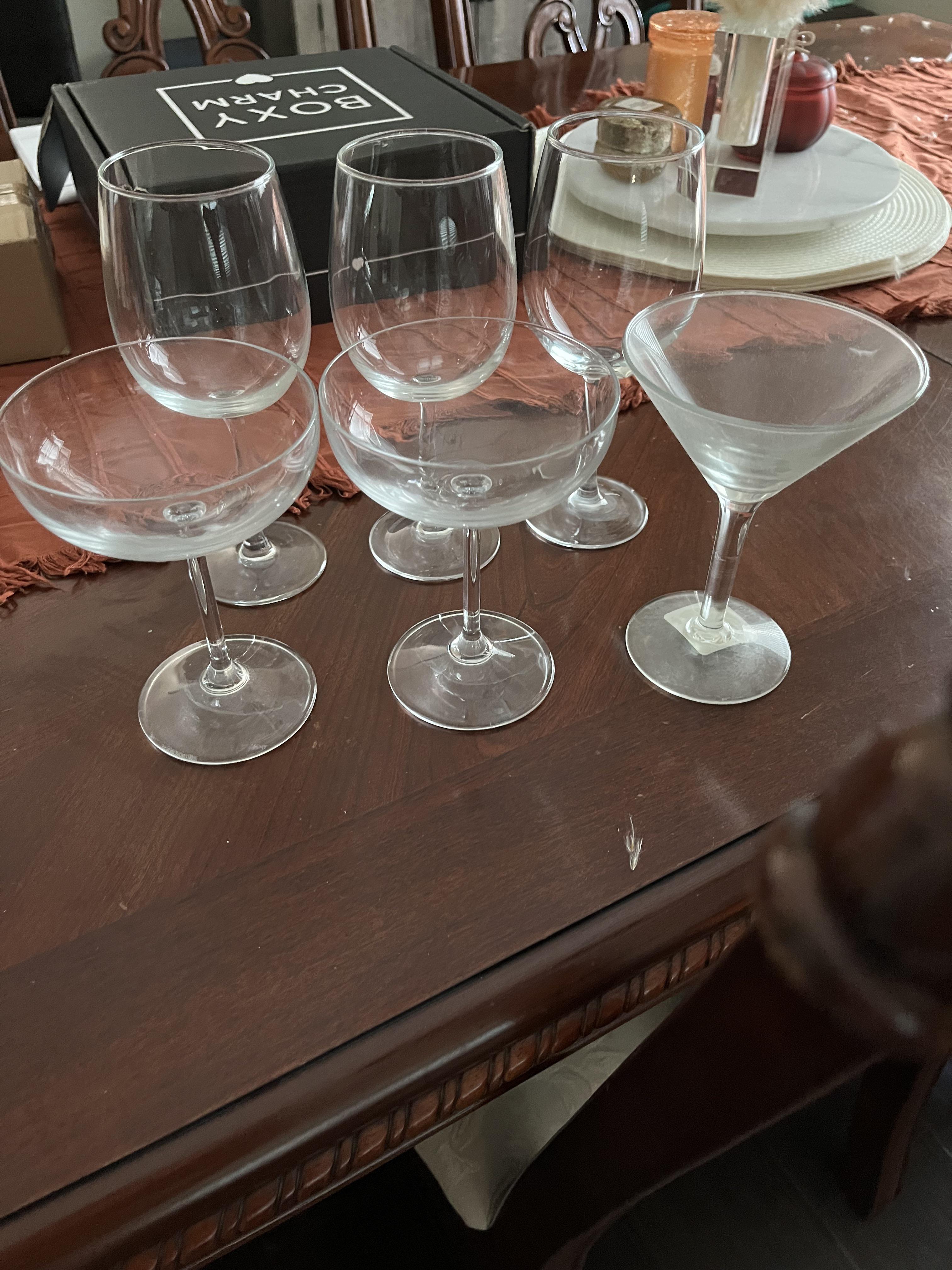 Wine/Cocktail Glasses r/SacramentoBuyNothing