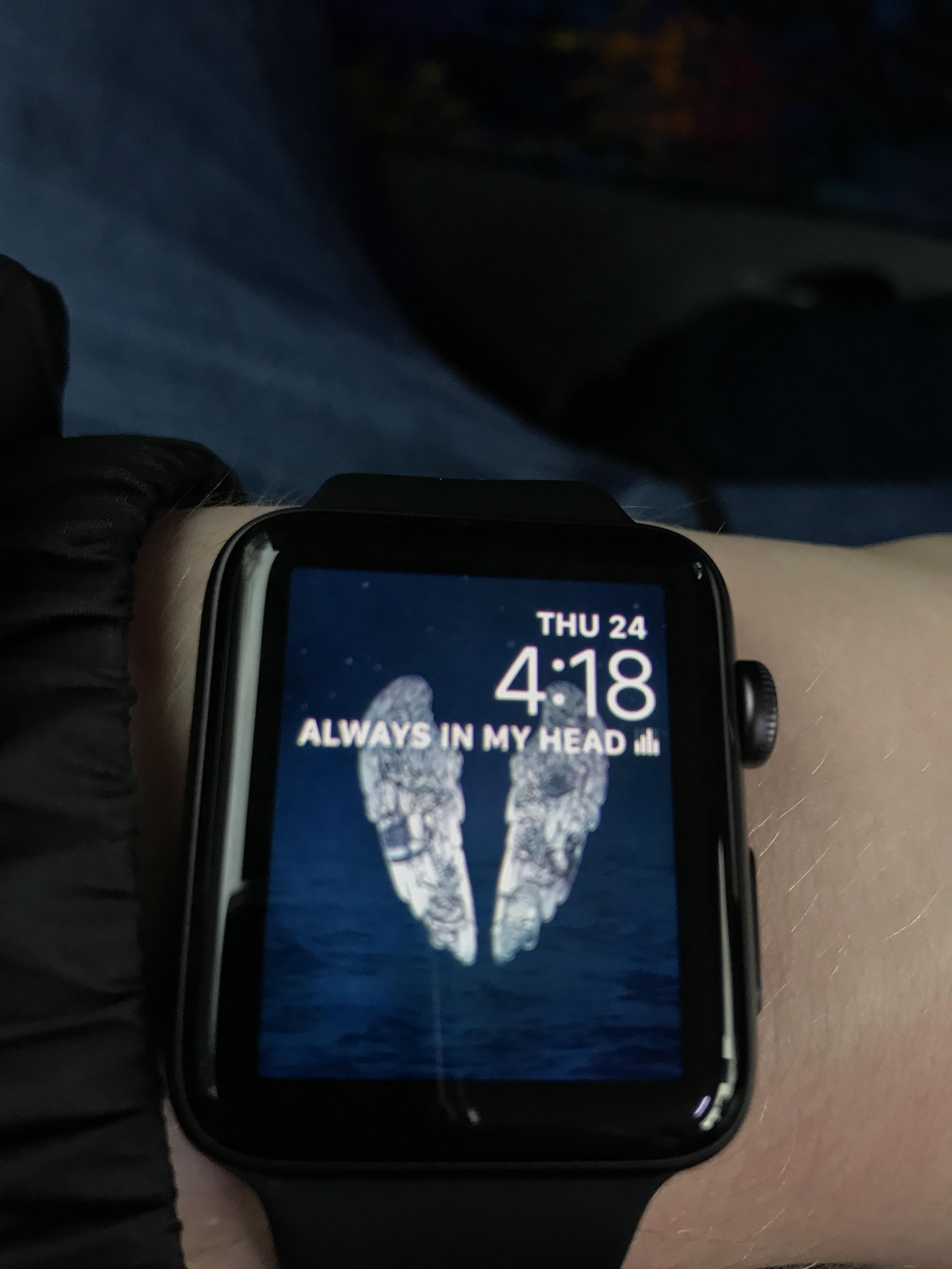 My Ghost Stories themed Apple Watch clock face r/Coldplay