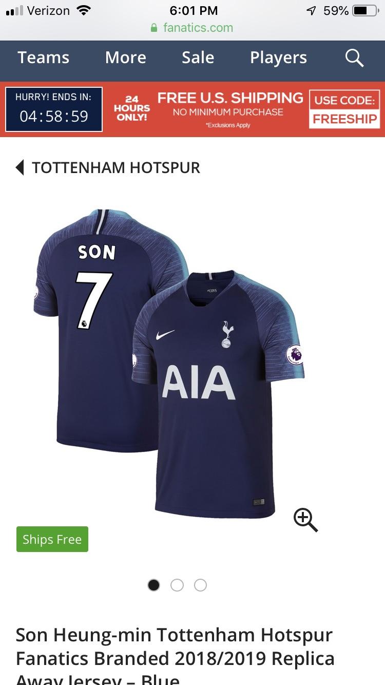 Is the fanatics jersey quality worth buying from? US fan here. r/coys