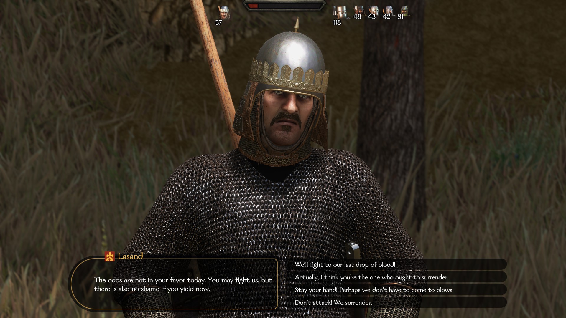 What did he mean by this? mountandblade