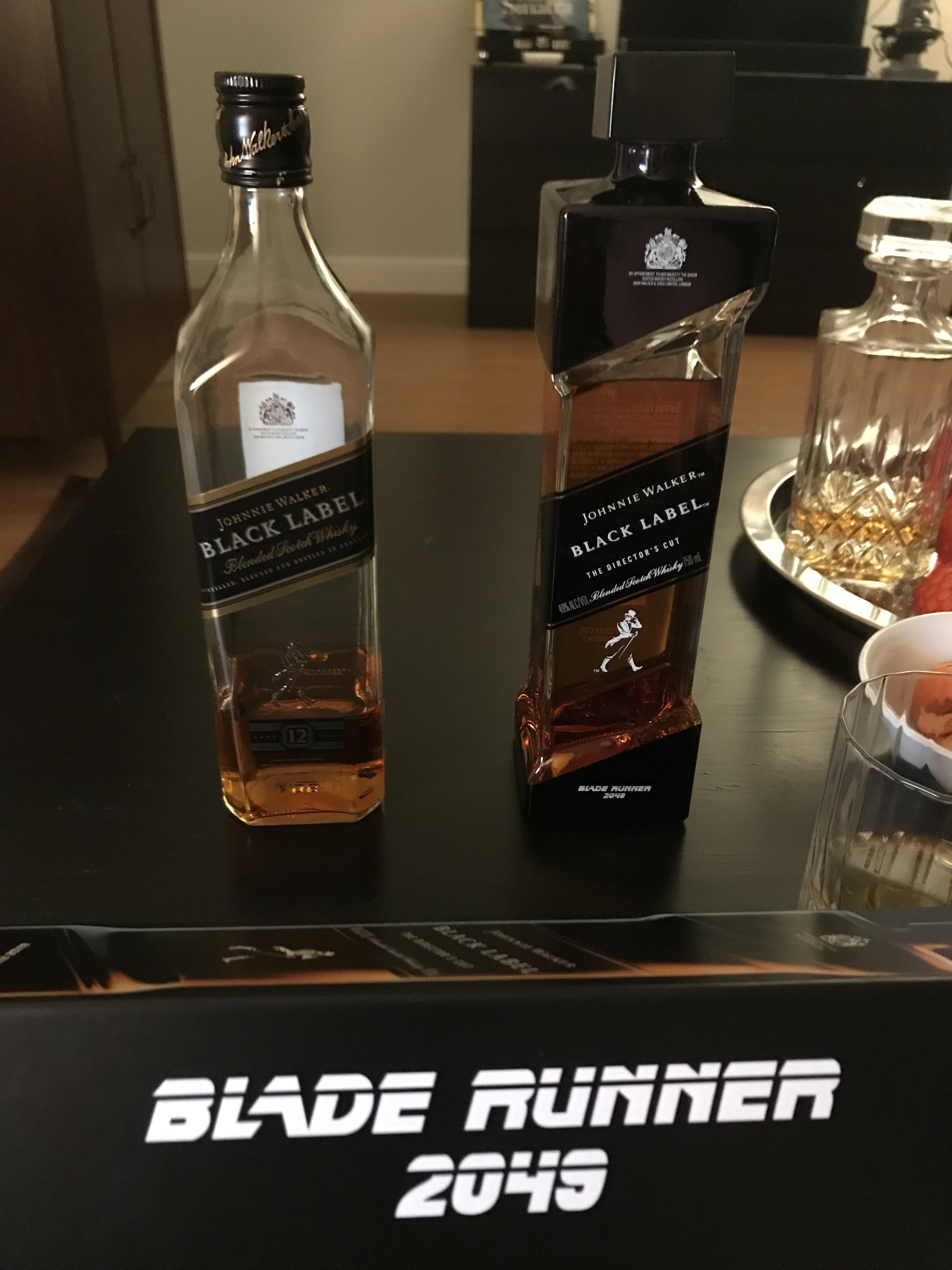 Johnnie Walker BlackDirector's Cut/ Blade Runner 2049 A Review r/Scotch