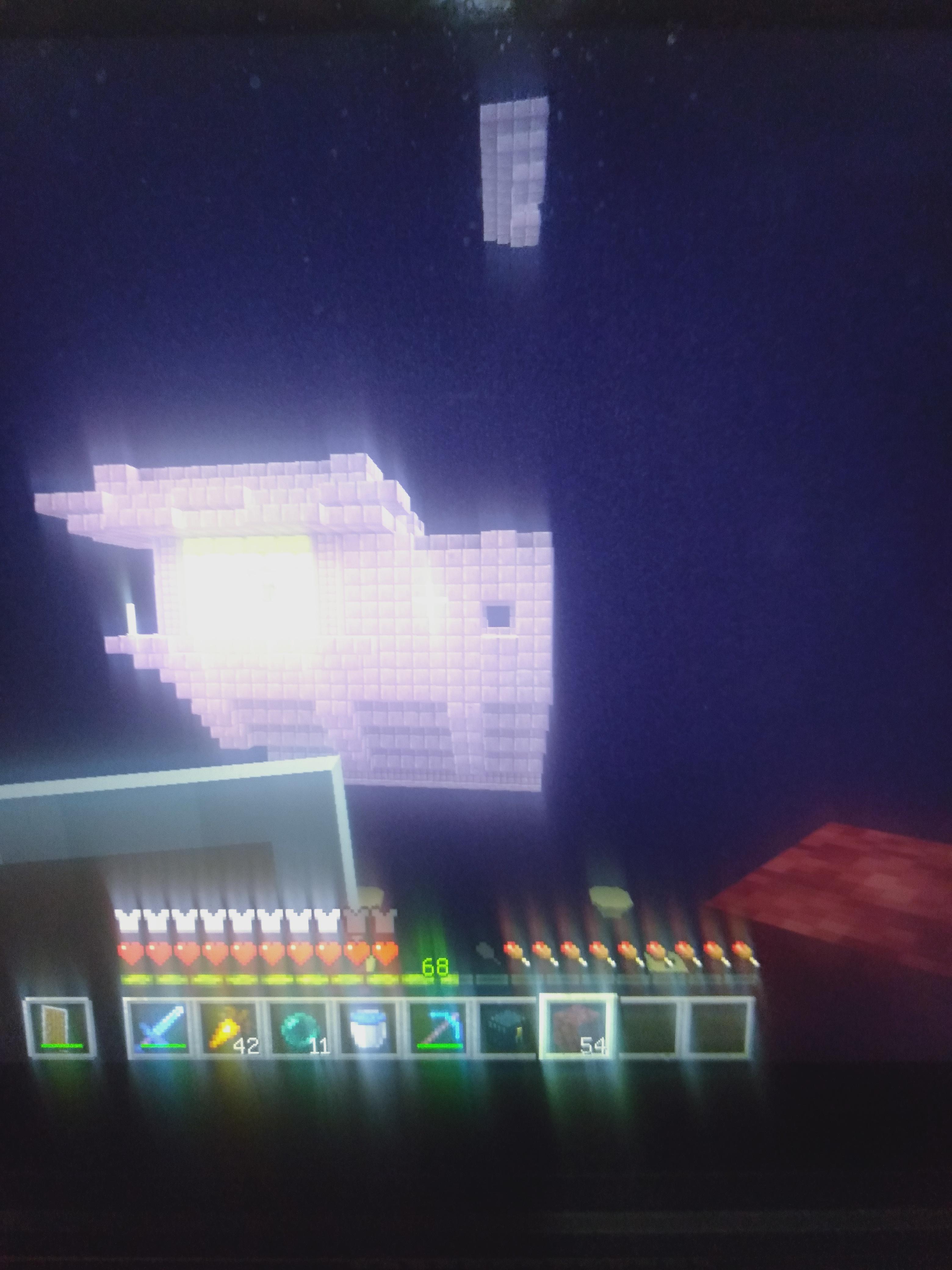 Sorry for the terrable quality. I love how it just removed the elytra