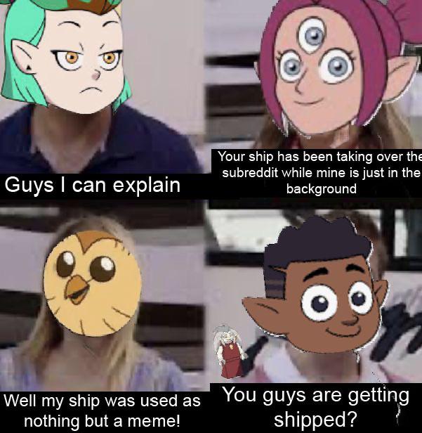 Daily Owl House Memes until the hiatus is over day 136 You guys are