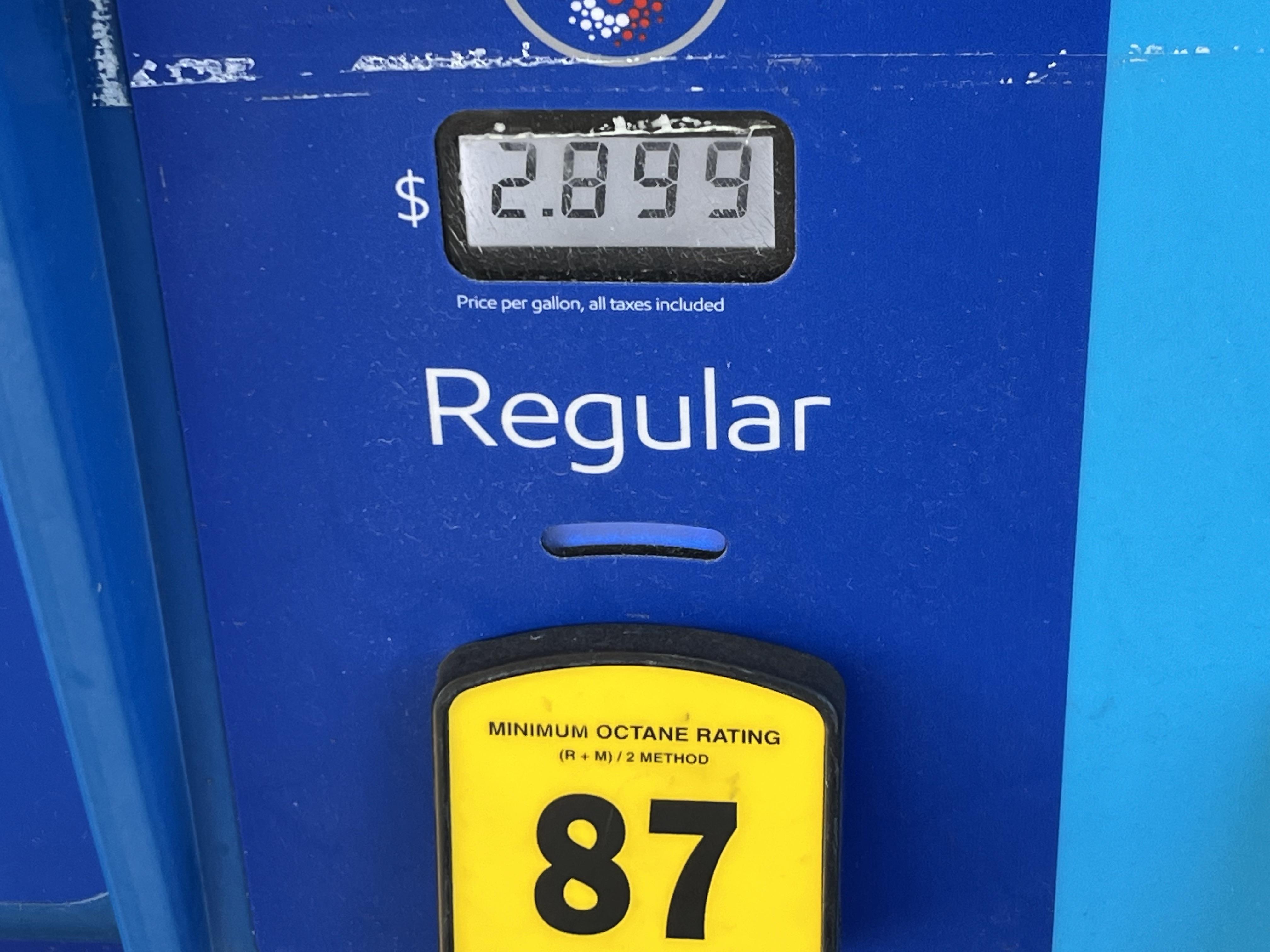Texas gas prices r/pics