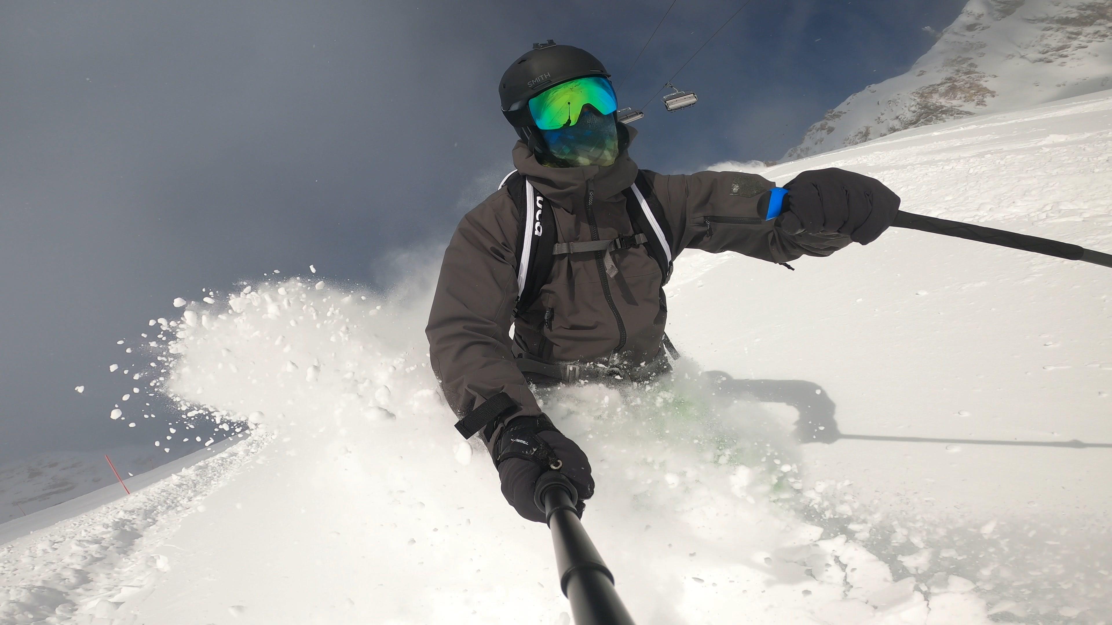 Skiing with the Hero 8. gopro