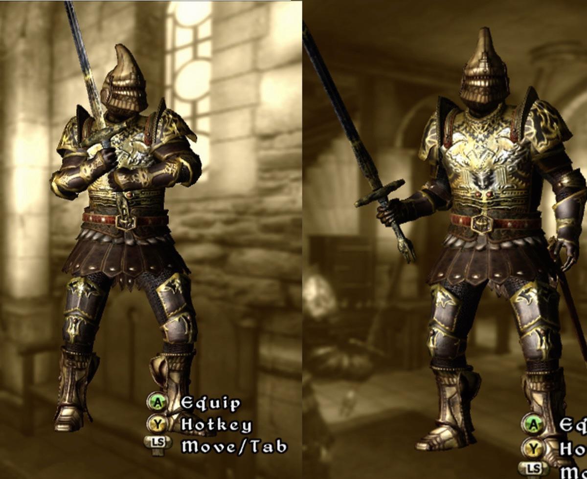 Oblivion Male Armor Mods