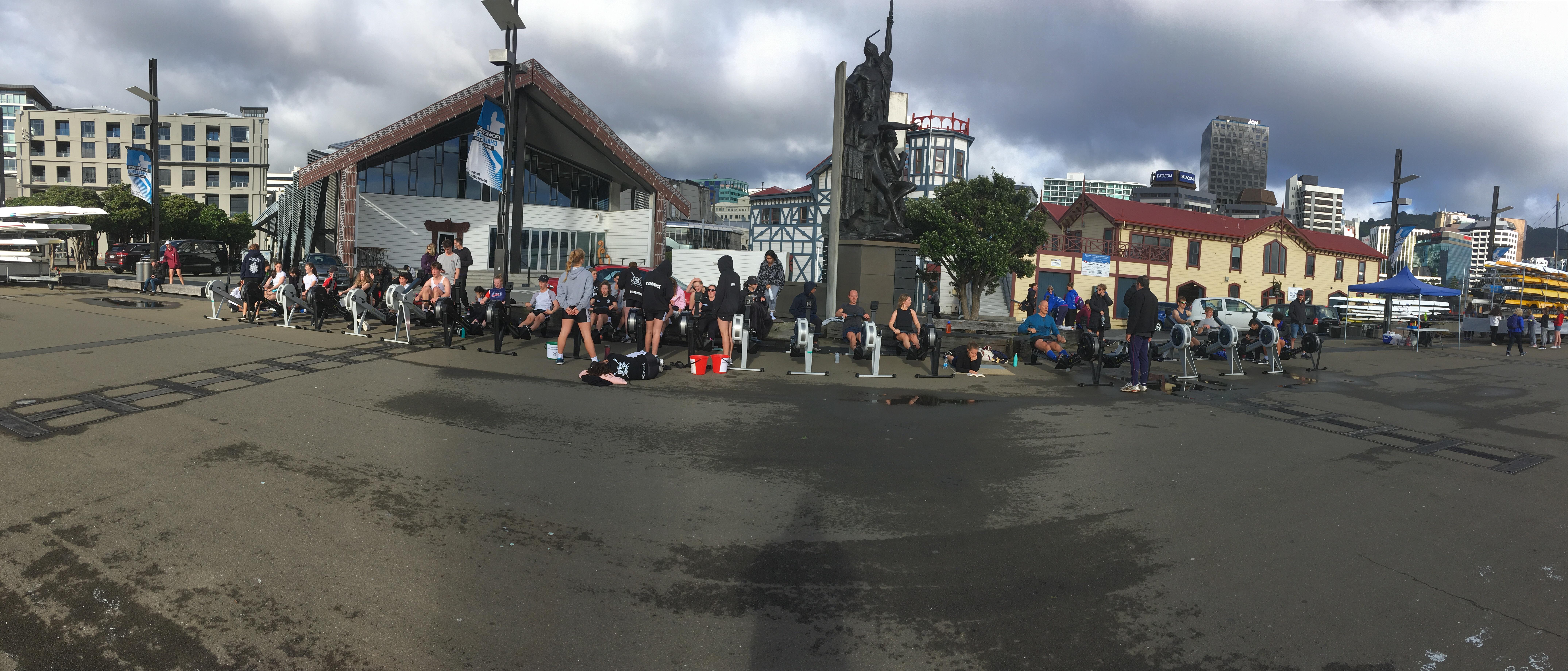 Wellington Rowing Club Rowathon. Come and support young athletes as